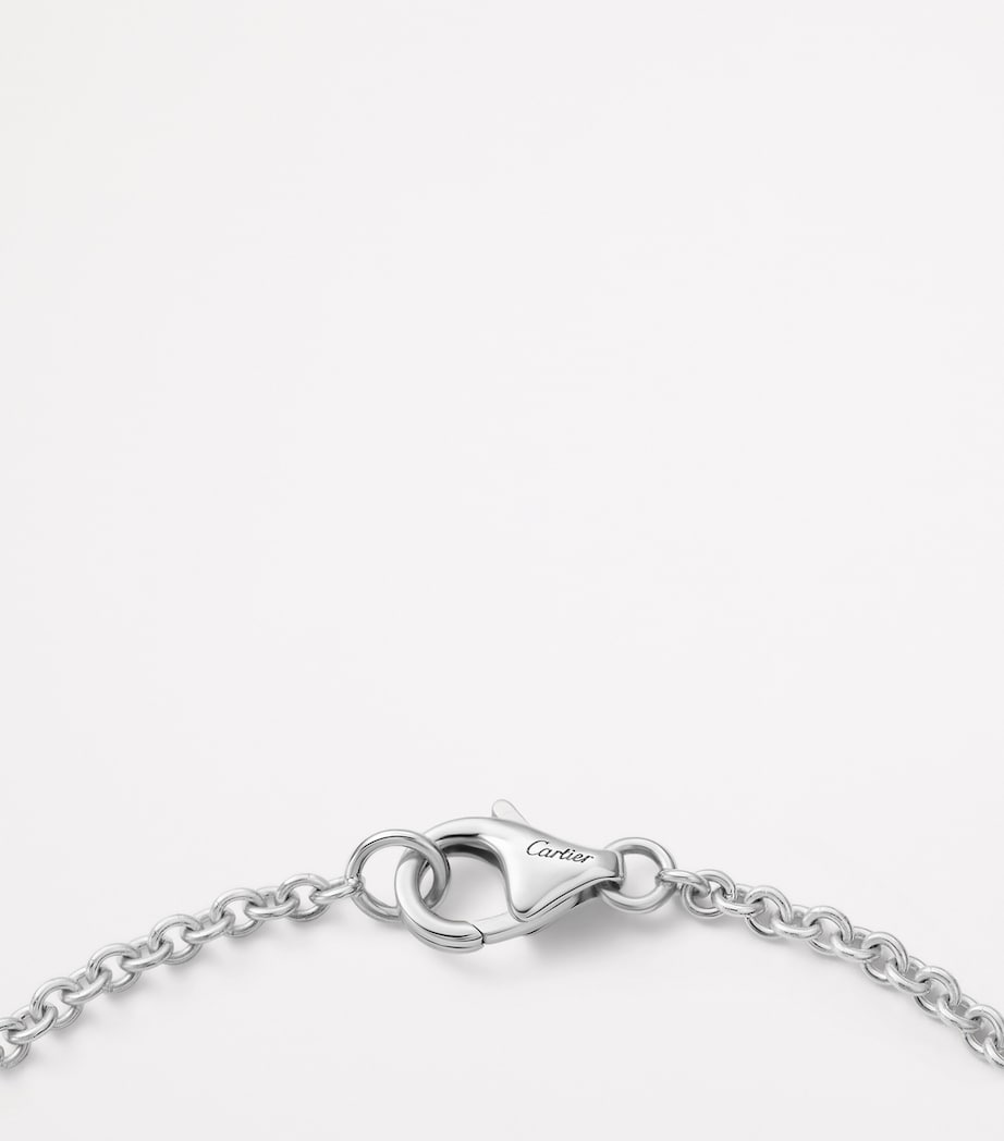 Cartier White Gold LOVE Chain Bracelet White Gold Image 2