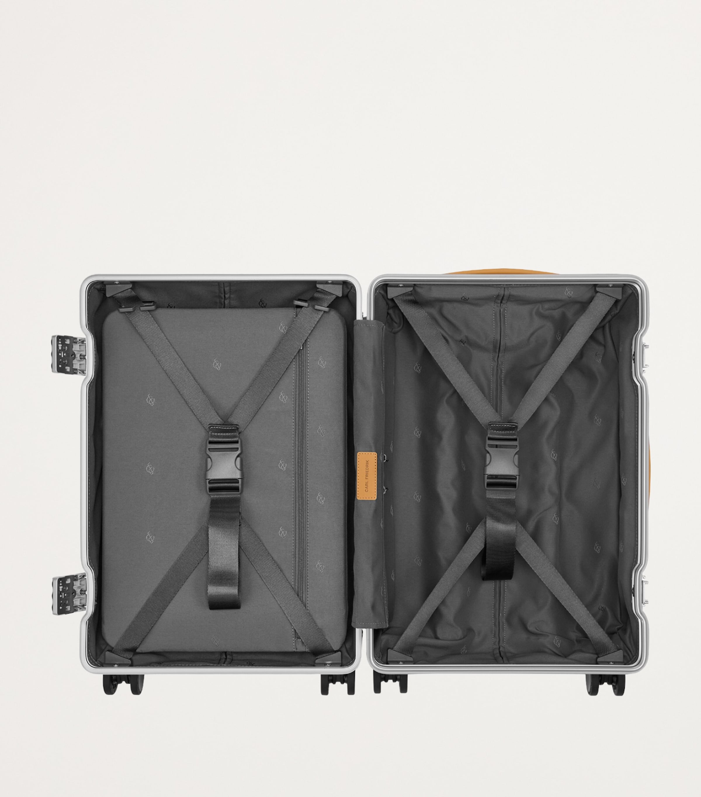 The Carry-On Pro Suitcase (55cm) LIGHT GREY TAN Image 3