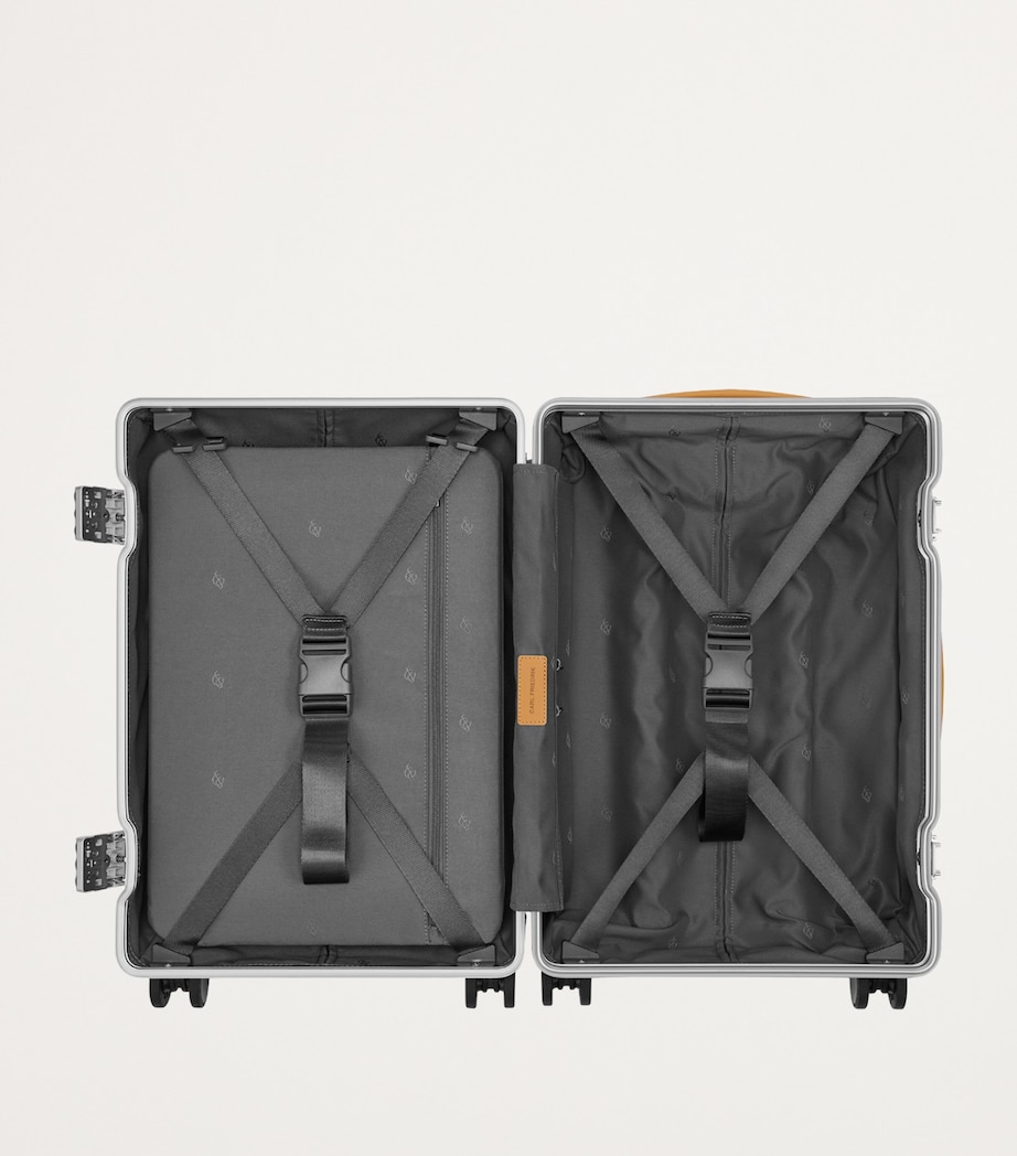 The Carry-On Pro Suitcase (55cm) LIGHT GREY TAN Image 3