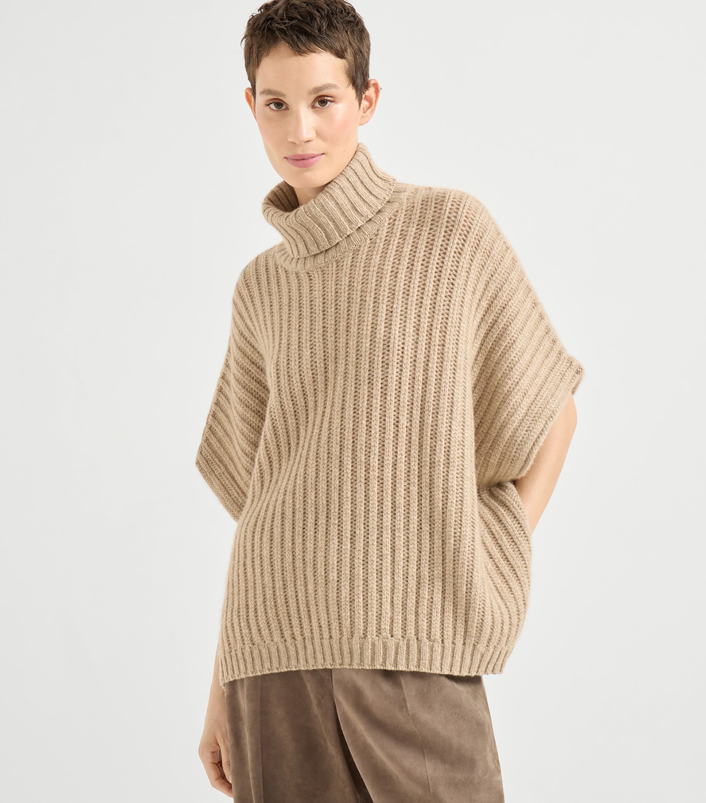 Cashmere Rollneck Sweater C9259 Image 3