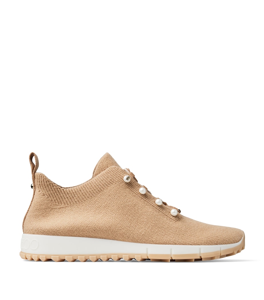 Jimmy Choo Veles Cashmere Sneakers V Chai Mix Image 1