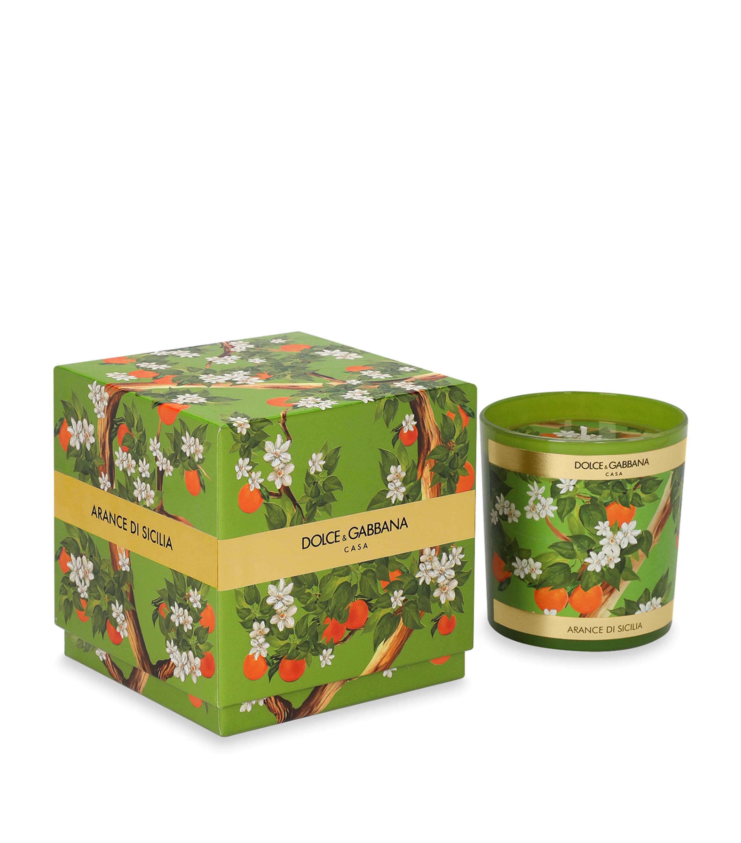 キャンドル Dolce & Gabbana CASA Scented CANDLE Dolce & Gabbana Casa Arancio Di Sicilia Scented Candle (250g