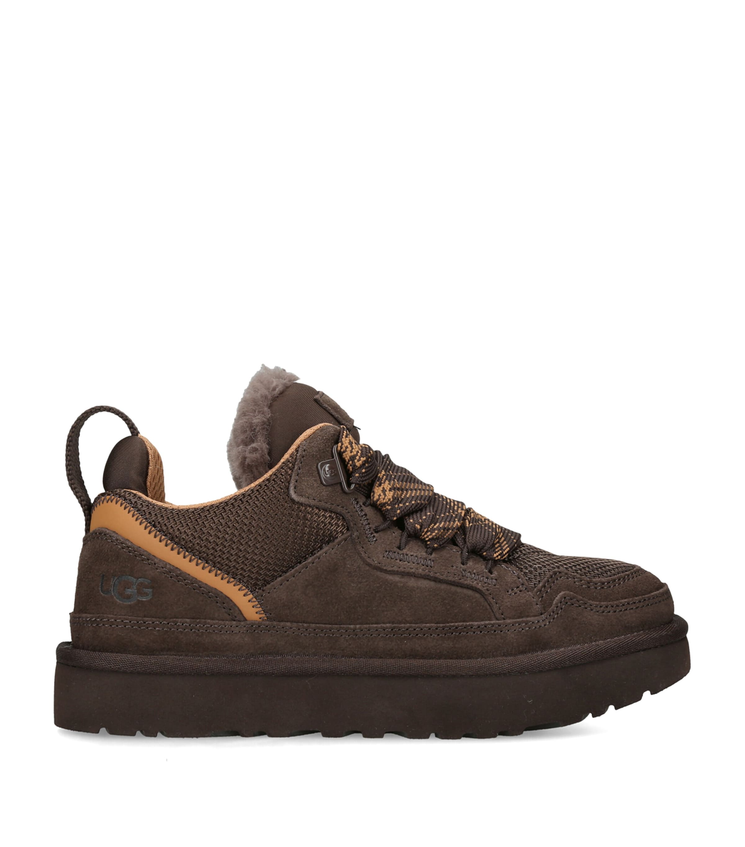 UGG Suede Lowmel Sneakers Dark Brown Image 1