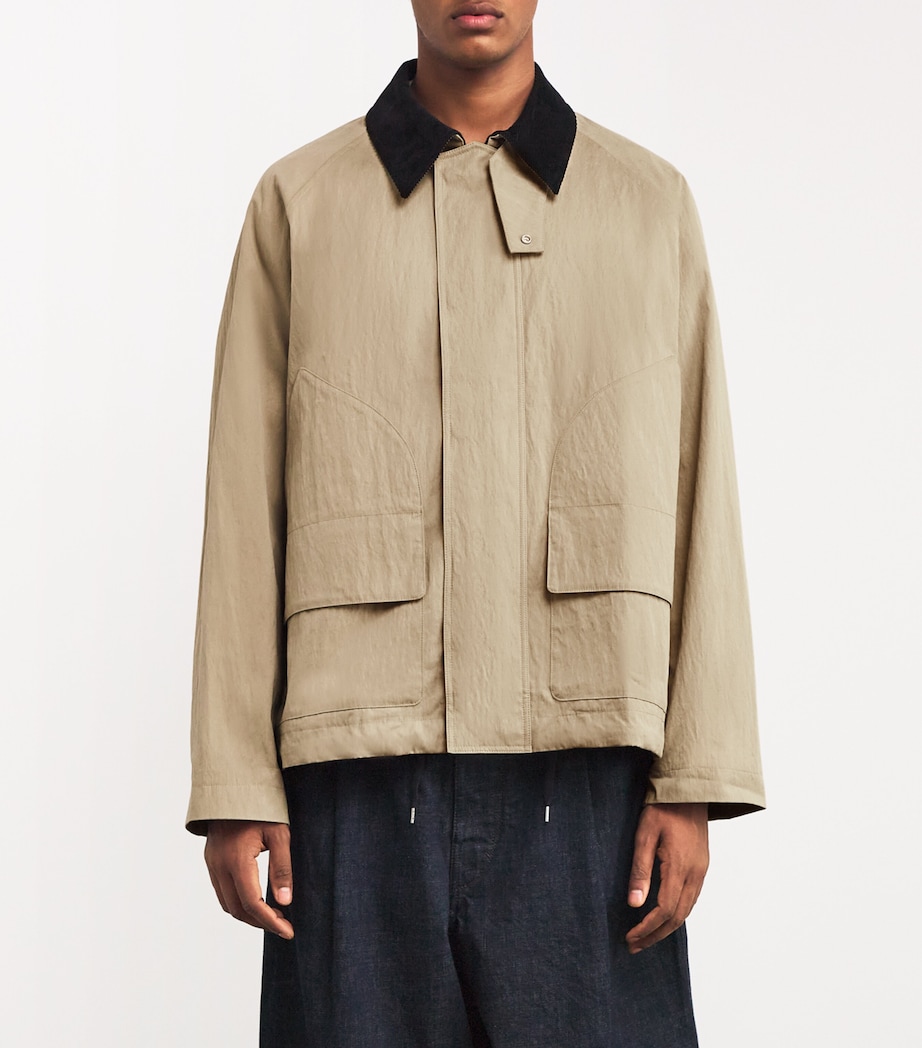 Studio Nicholson Mens Organic Cotton Towa Jacket Parcel Image 3