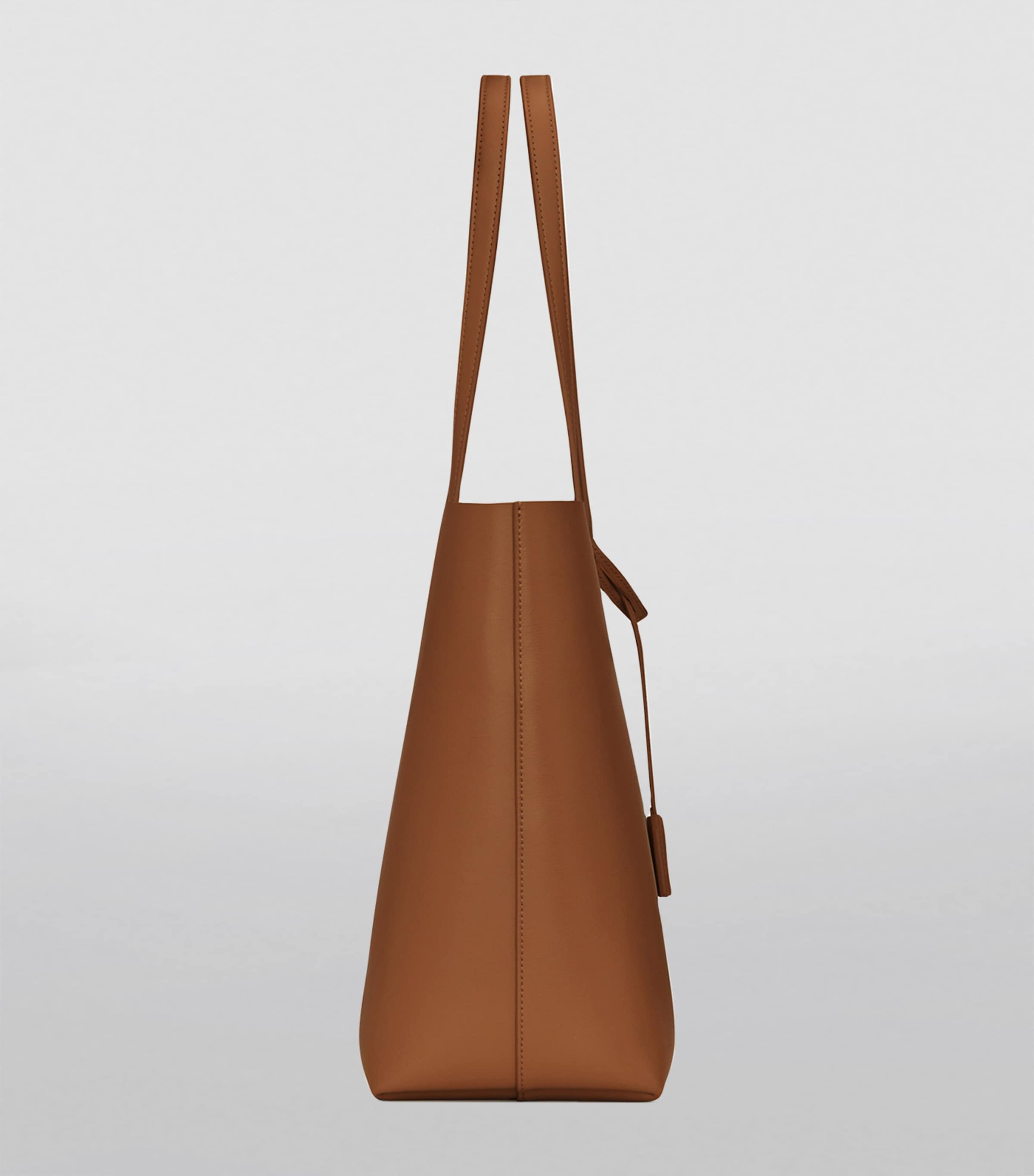 Leather East/West Shopper Bag 6309 Image 4
