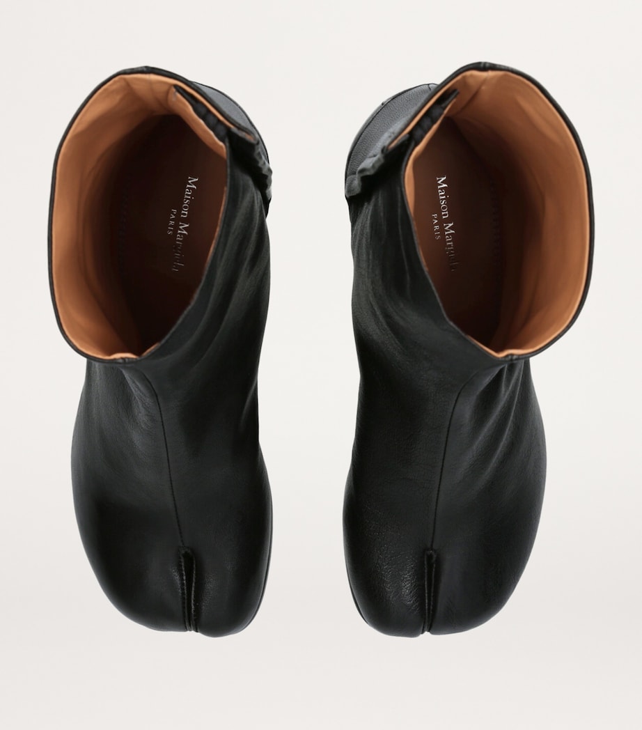 Leather Tabi Boots 60 BLACK Image 4