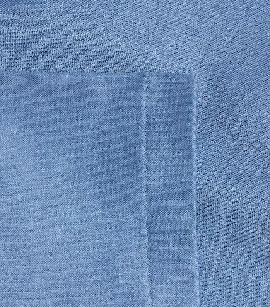 Zimmerli Mens 286 Sea Island T-Shirt Blue Horizon Image 6