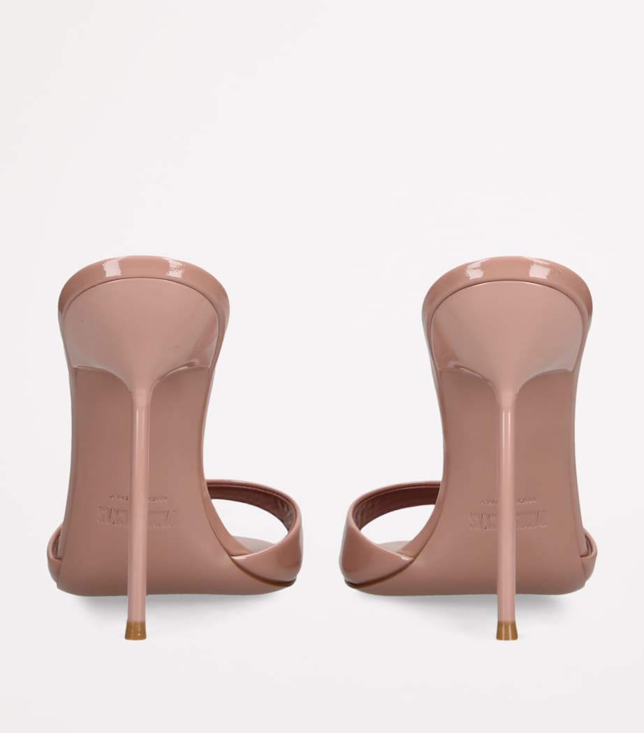 Patent Leather Lidia Mules 105 BLUSH Image 2