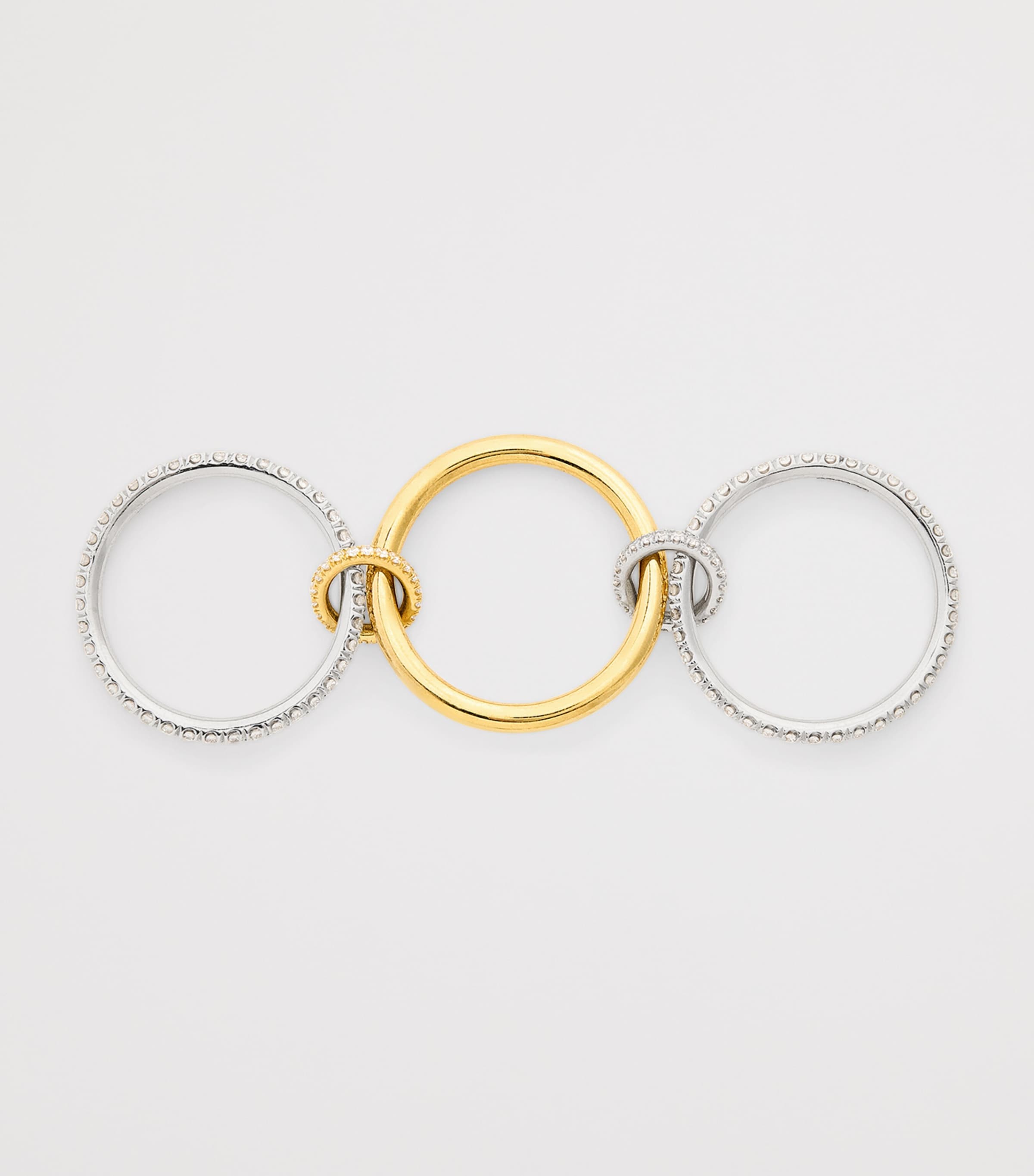 Spinelli Kilcollin Yellow, White Gold and Diamond Esme Ring Yellow Gold Image 3