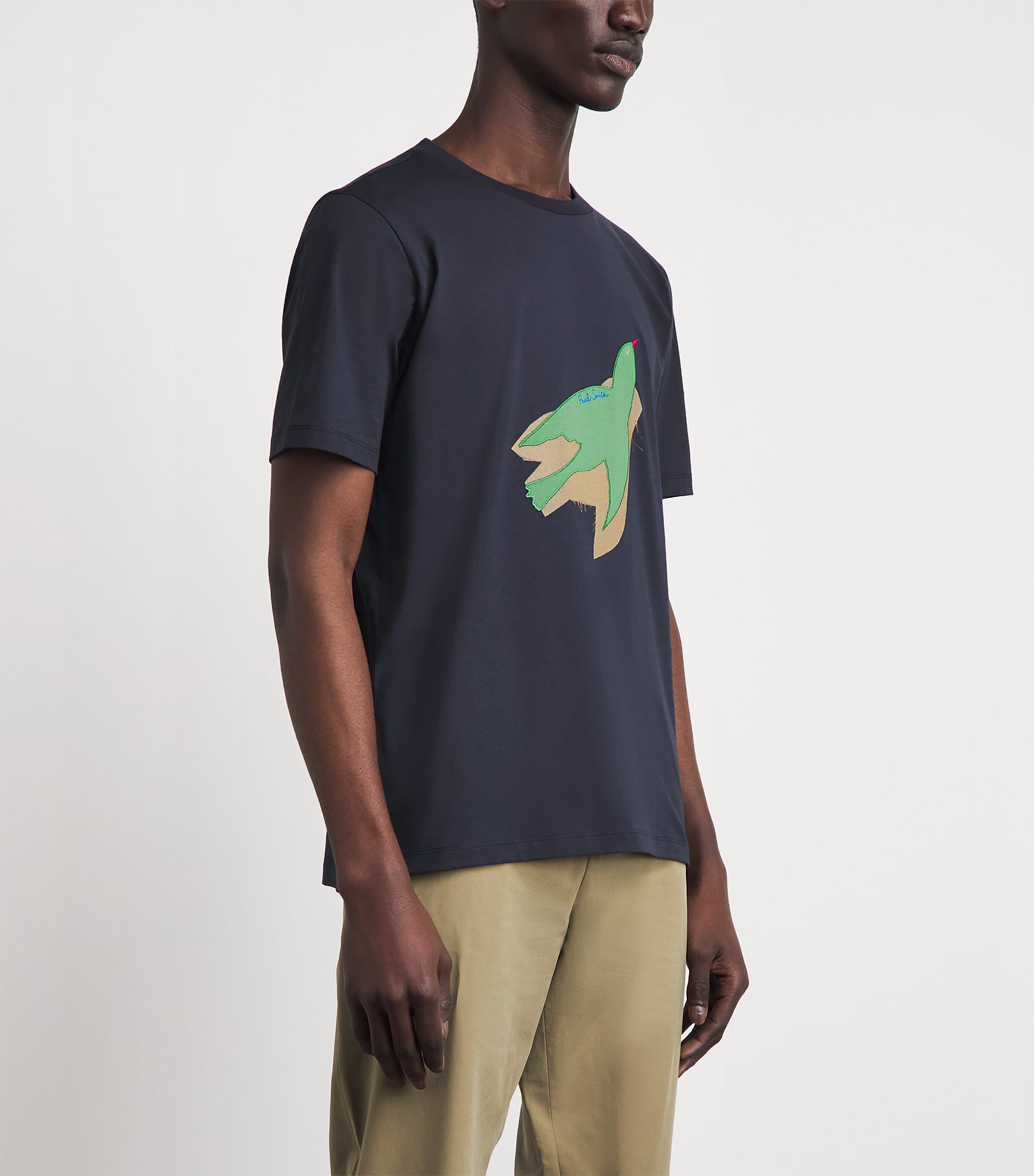 Paul Smith Mens Cotton Bird T-Shirt Image 4