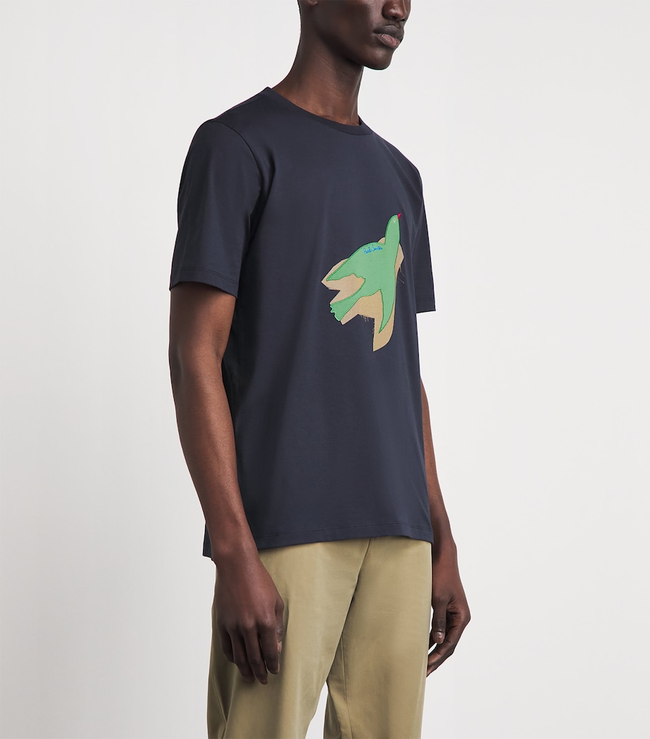 Paul Smith Mens Cotton Bird T-Shirt Image 4