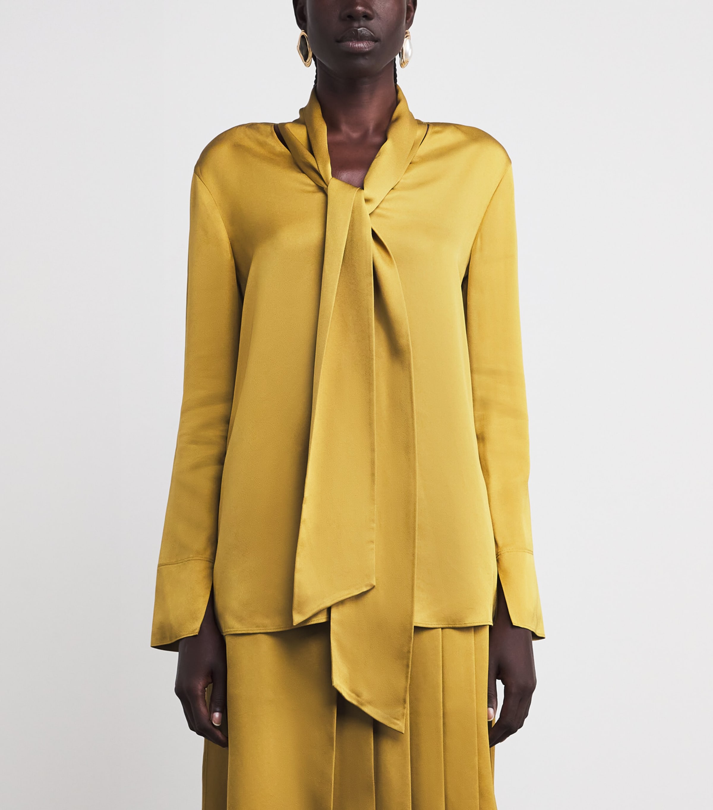 Crepe Adele Blouse AMBER Image 3