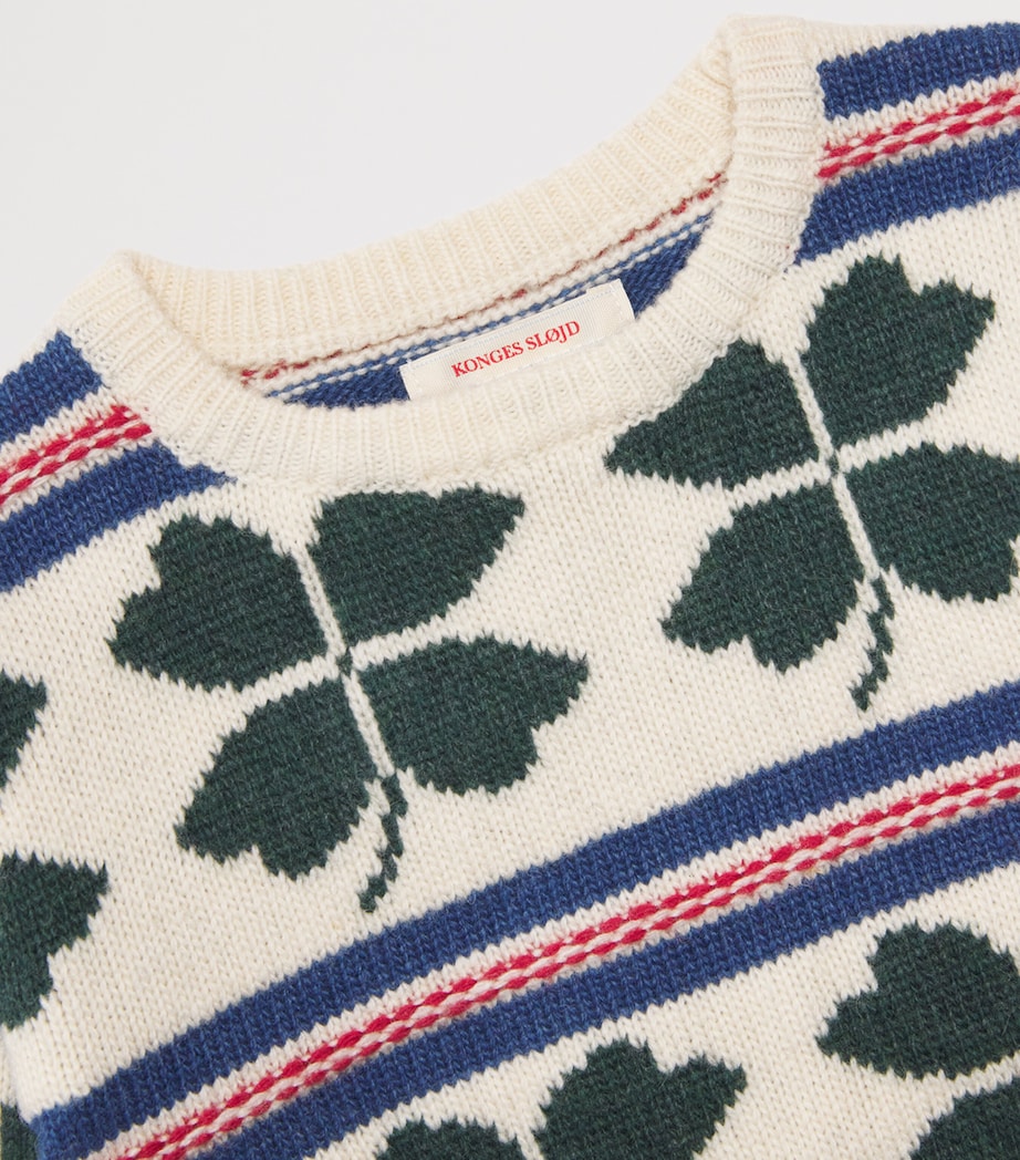 Wool-Blend Billi Sweater (9 Months) S00079 CLOVER Image 3