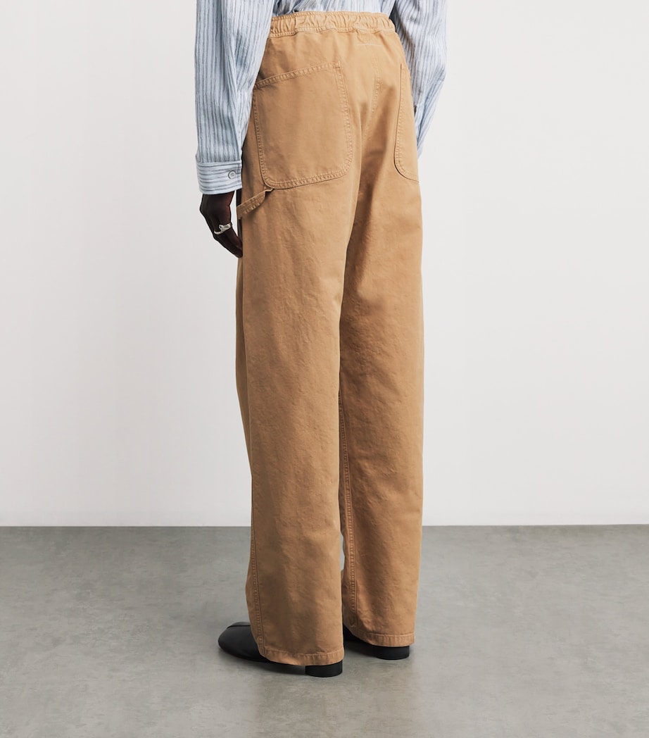 Cotton Carpenter Trousers 156 - OCRE Image 4