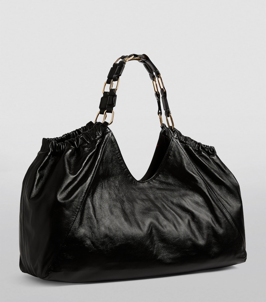 Leather Kate Tote Bag BLACK Image 2