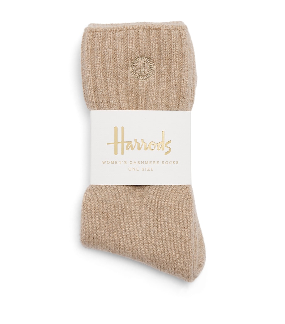 Cashmere Socks OATMEAL Image 1