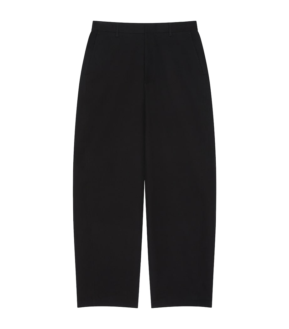Givenchy Mens Cotton Couture Seam Trousers Image 1