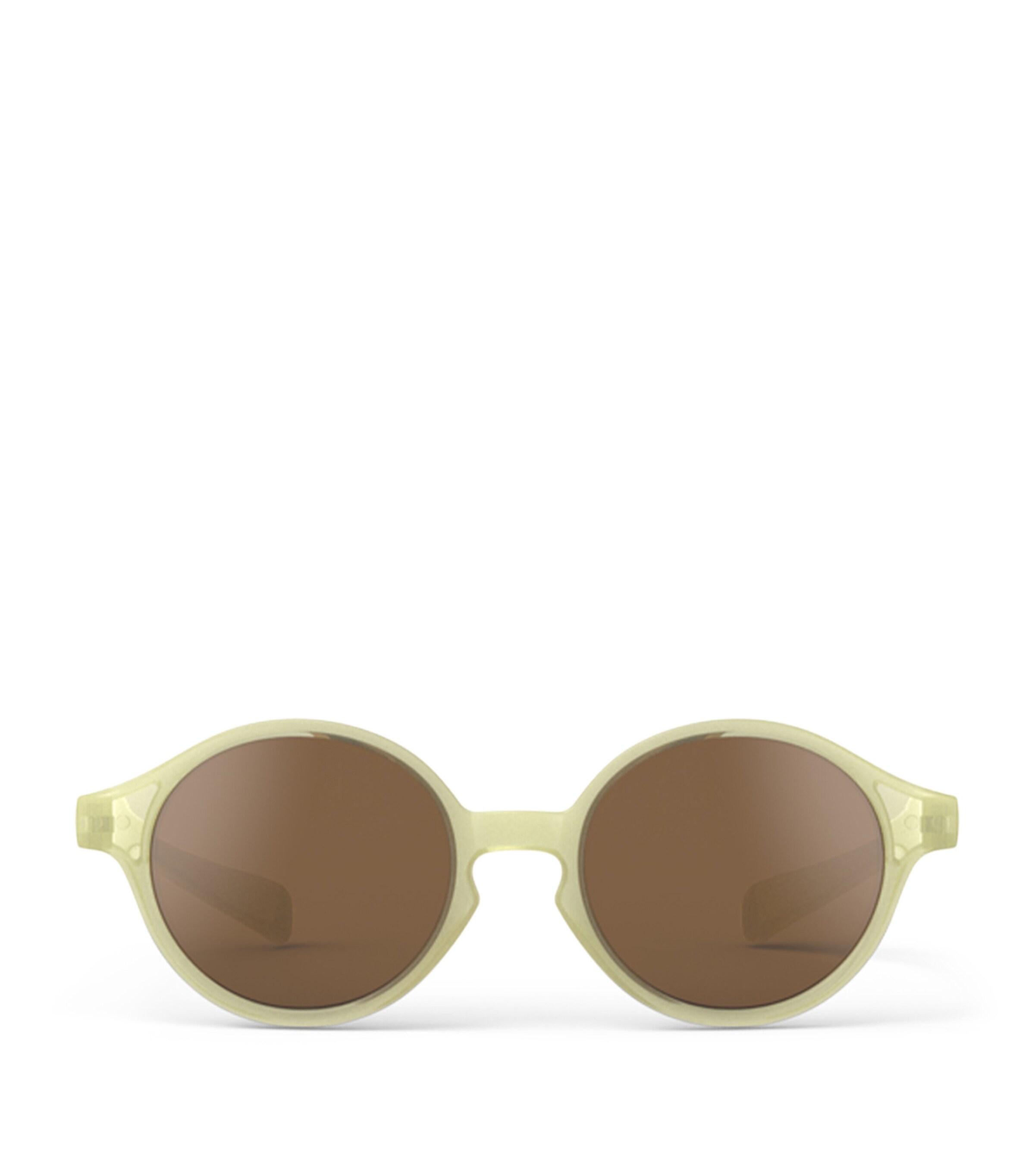 IZIPIZI KIDS #d Round Baby Sunglasses (0 Months-3 Years) Vanilla Image 1