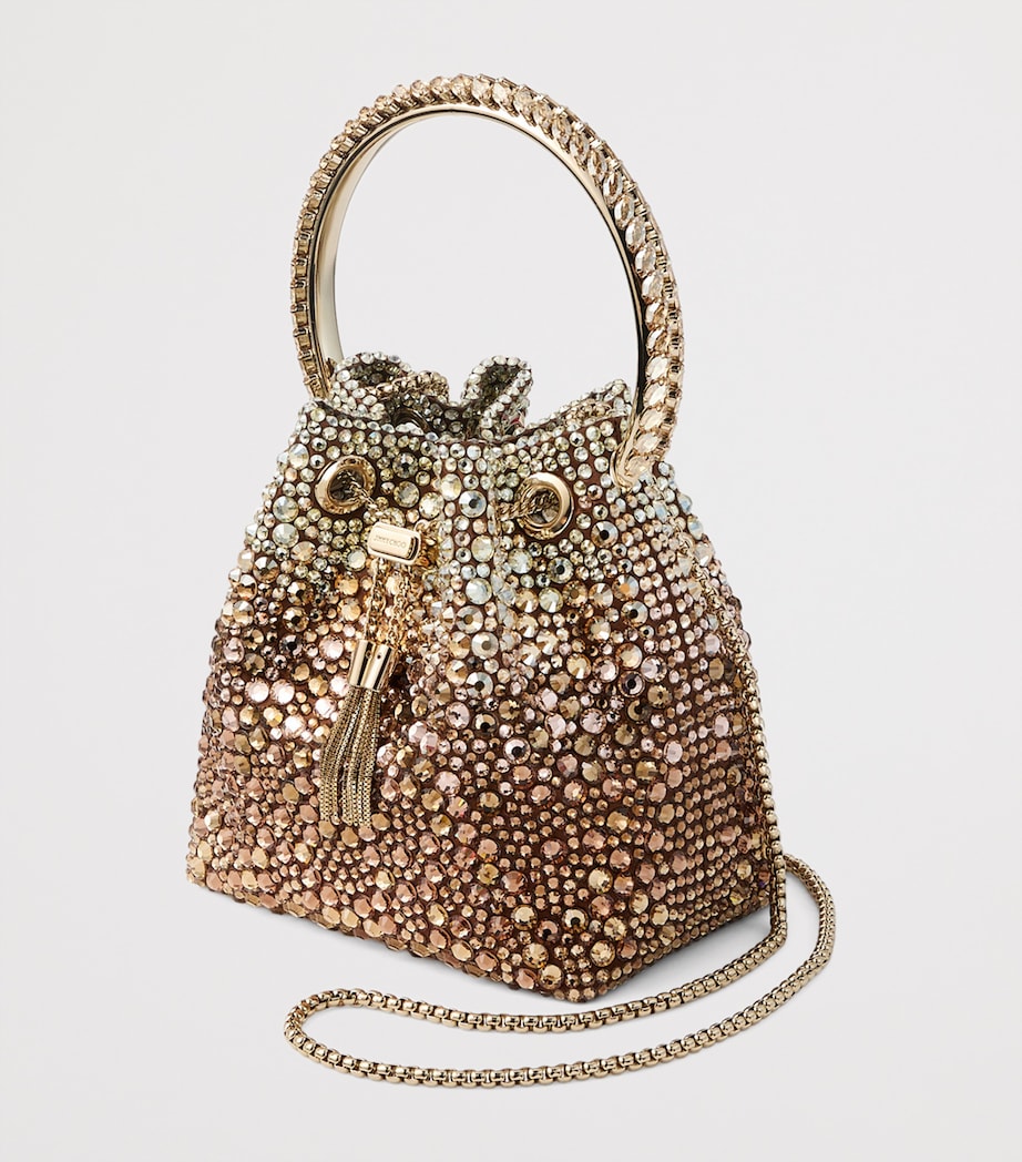 Bon Bon Embellished Top-Handle Bag BRONZE/HONEY MIX Image 2