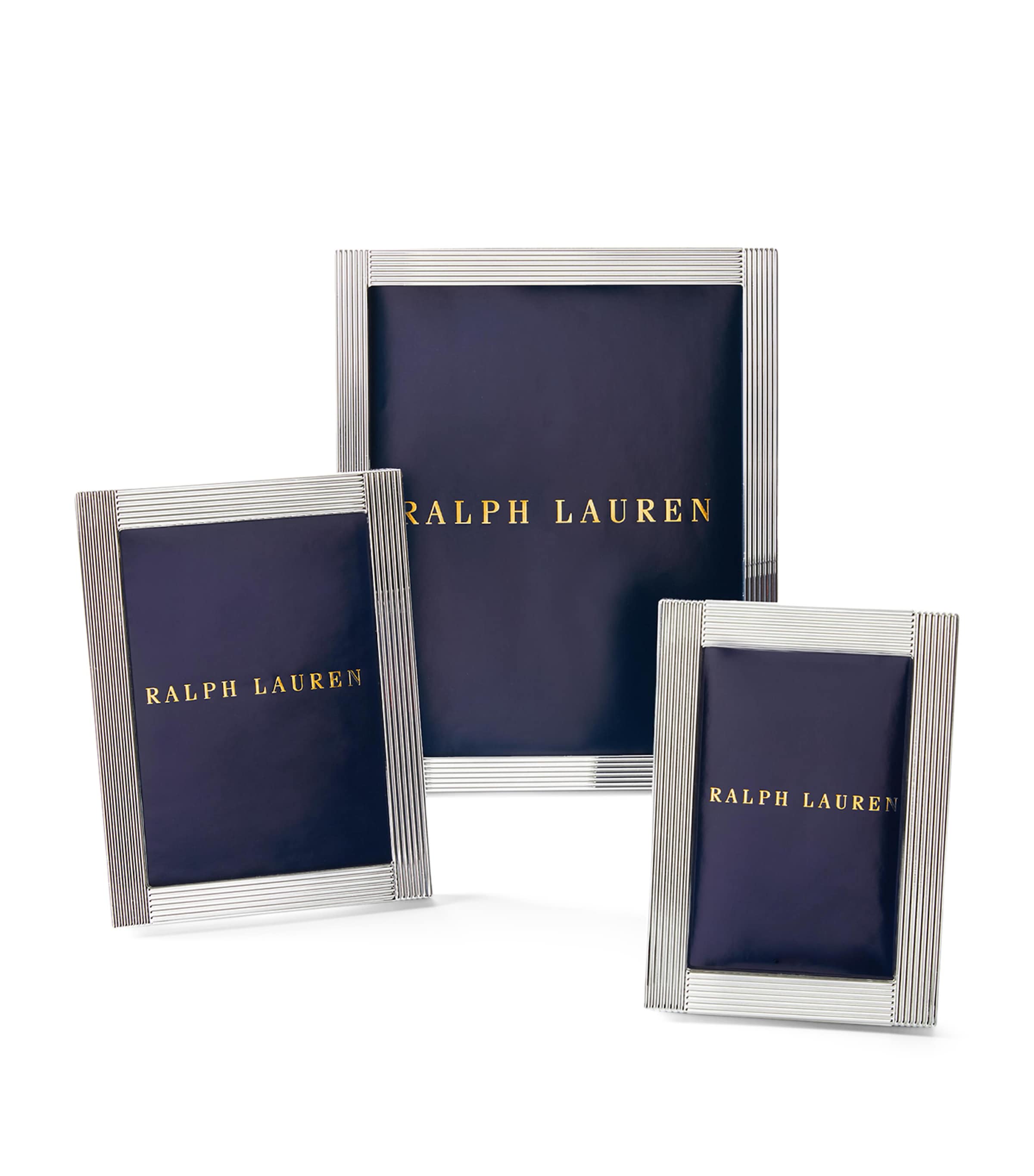 Polo Ralph Lauren Silver-plated Luke Frame In Silver