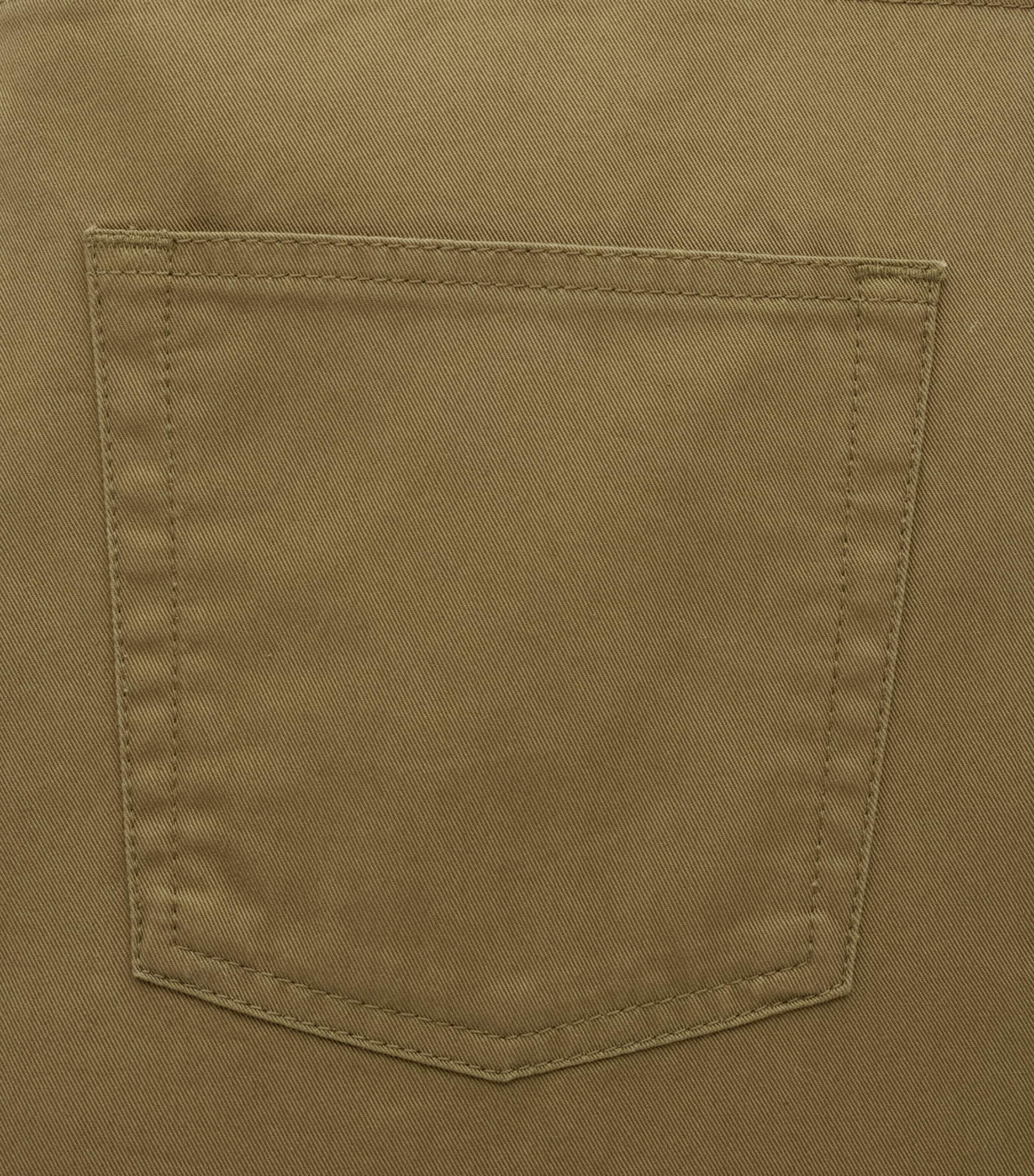 Cotton Slim Trousers 3007 Image 3