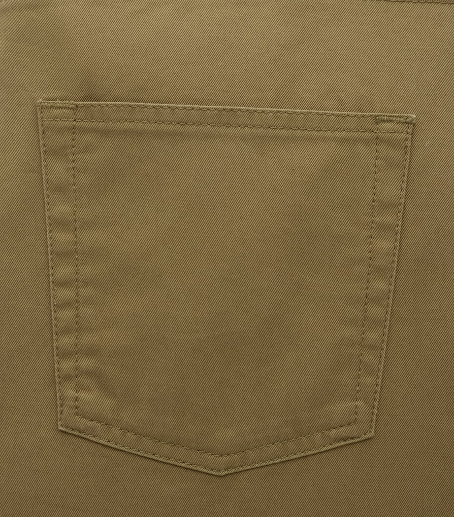 Cotton Slim Trousers 3007 Image 3