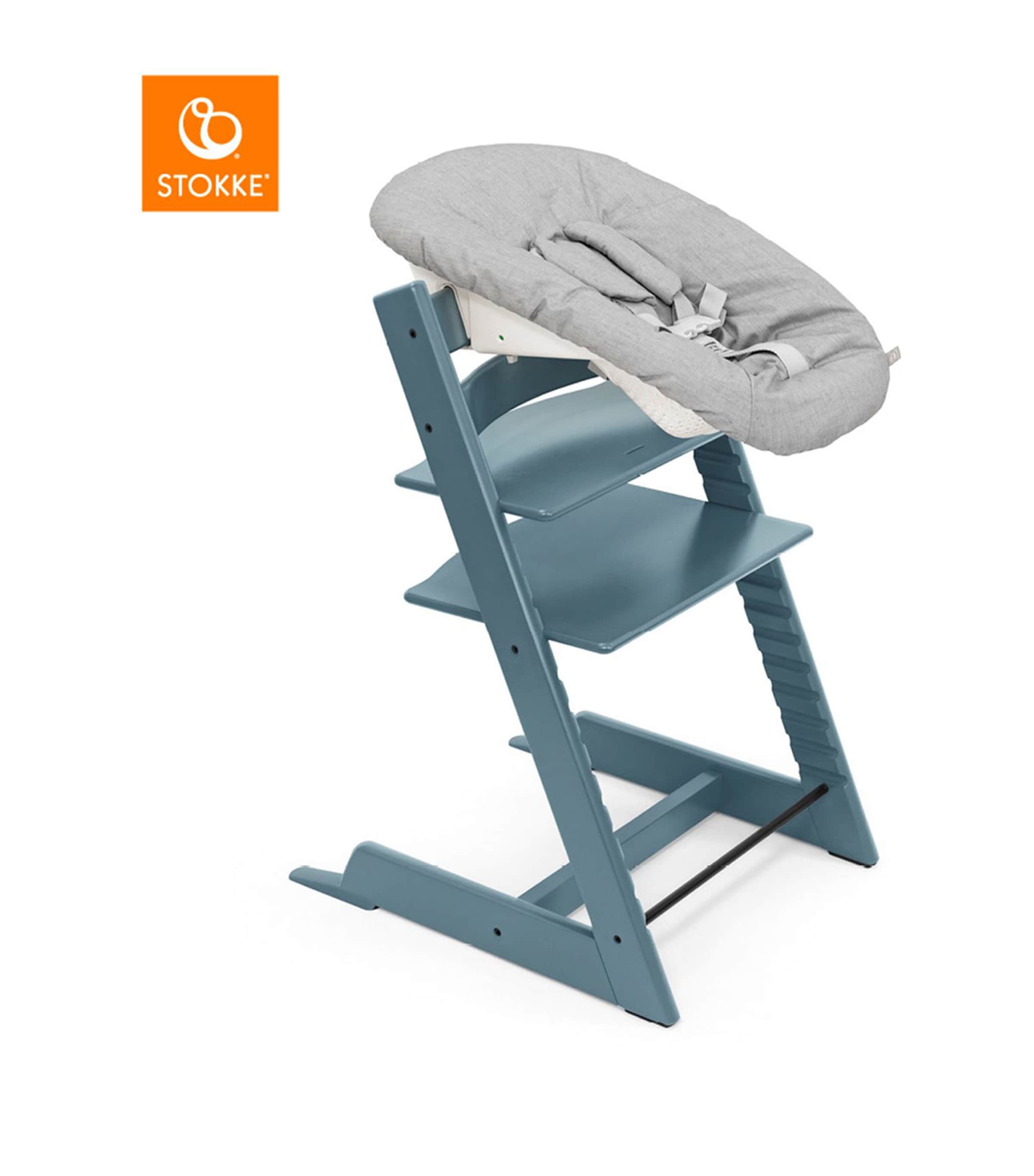 Tripp Trapp High Chair FJORD BLUE Image 3