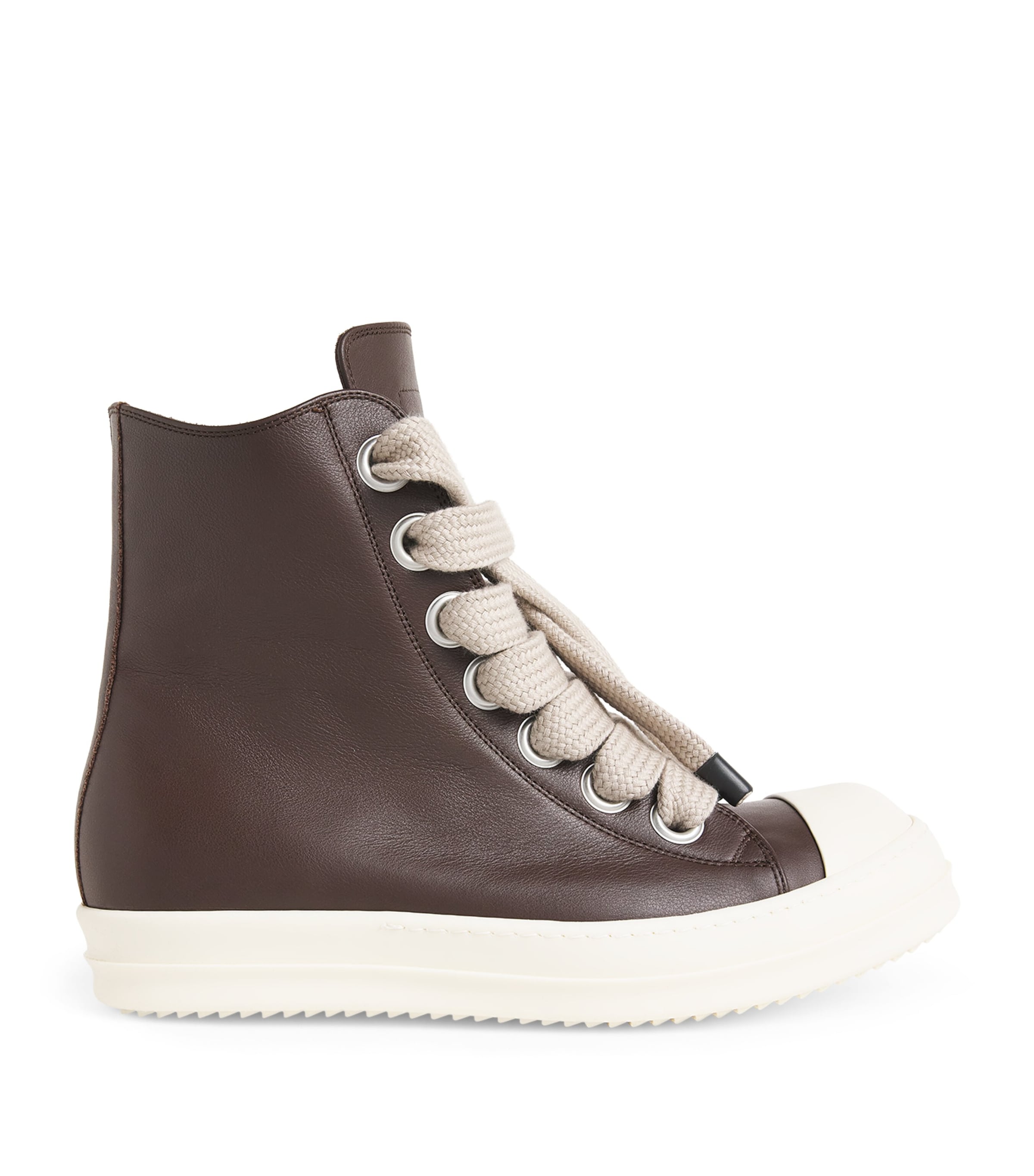 Leather Jumbo-Lace Sneakers MACASSAR/MILK _5311 Image 1