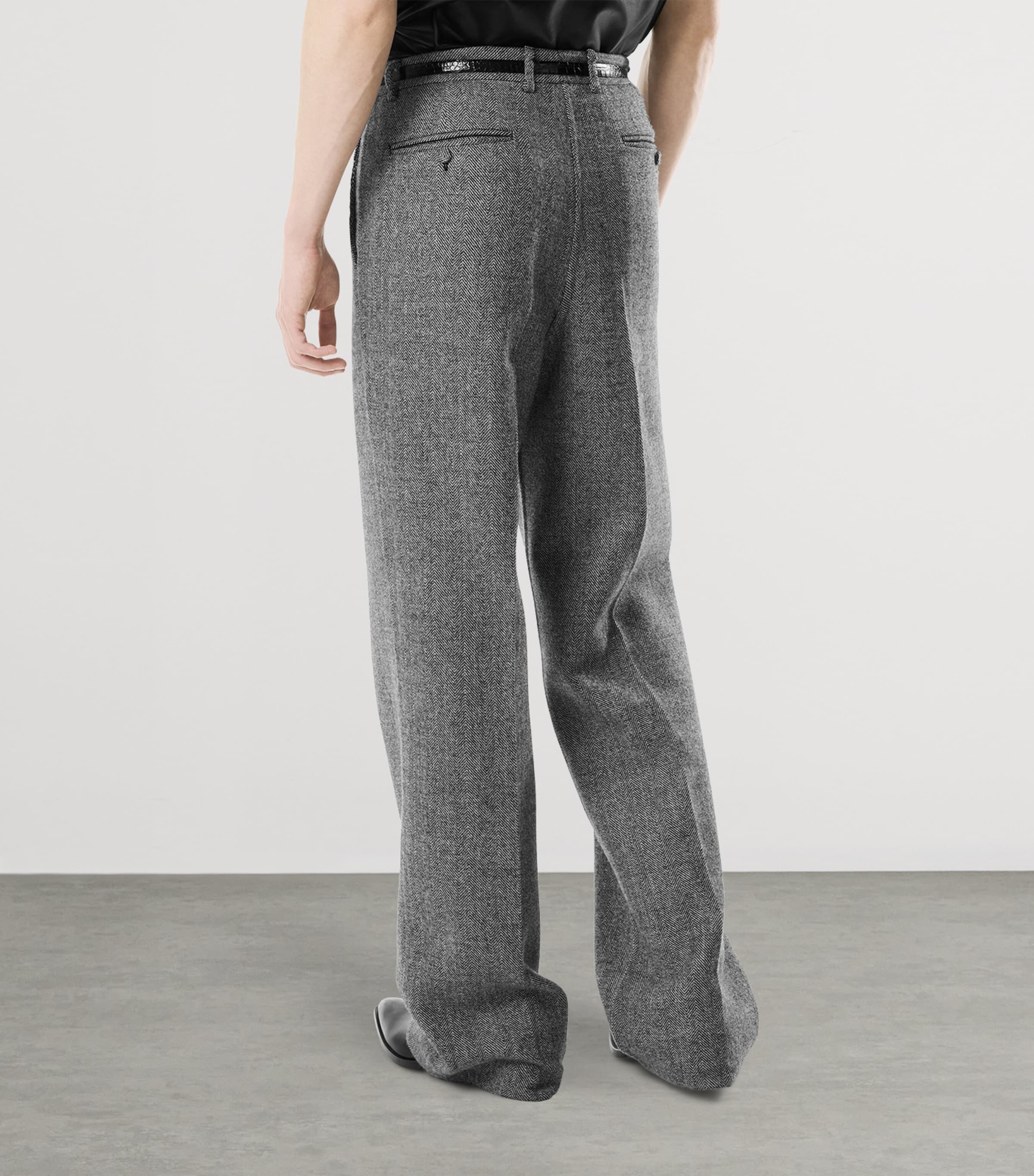 Herringbone Tailored Trousers NWA Image 5