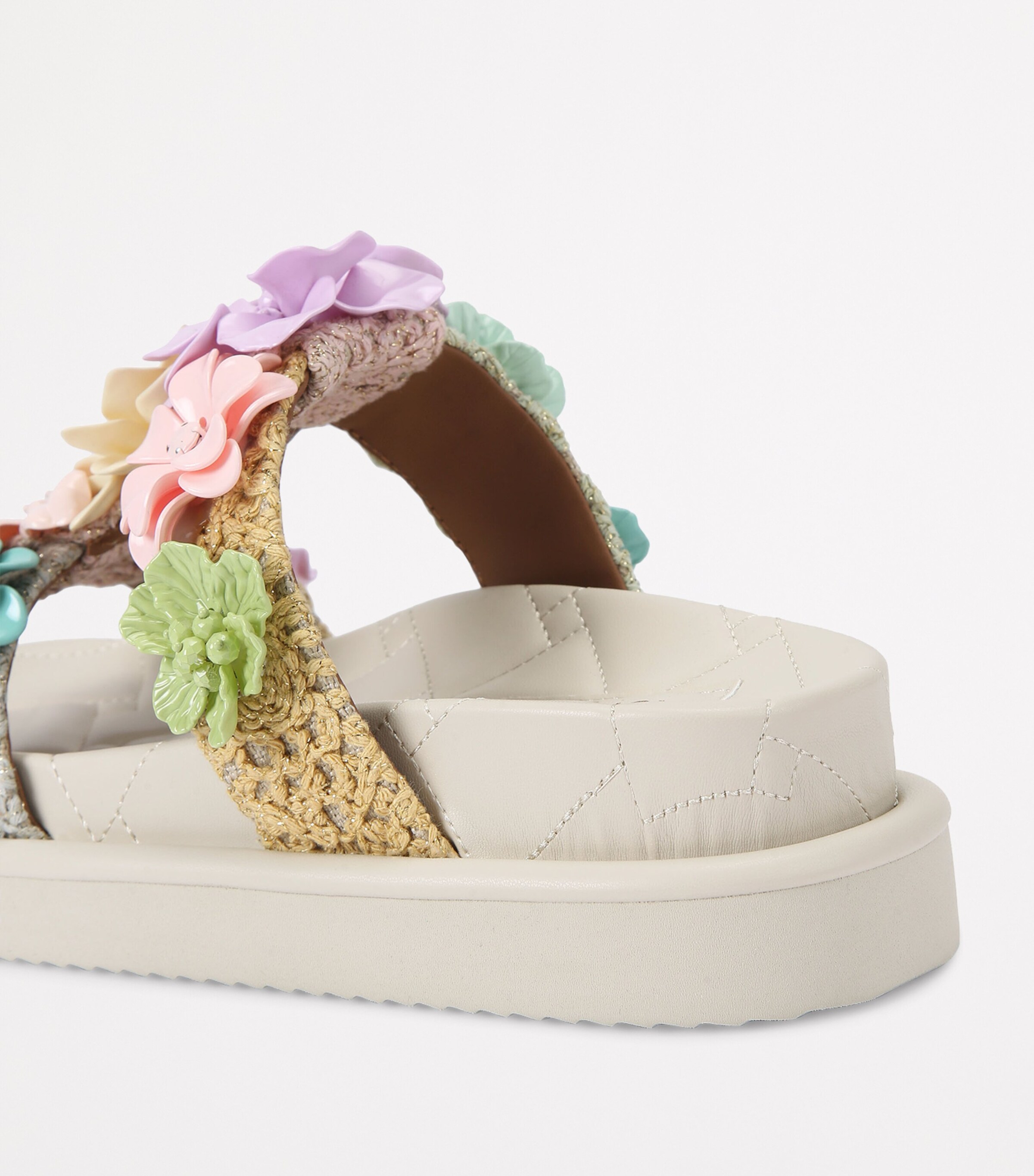 Kurt Geiger London Multi Orson Flower Sandals | Harrods US