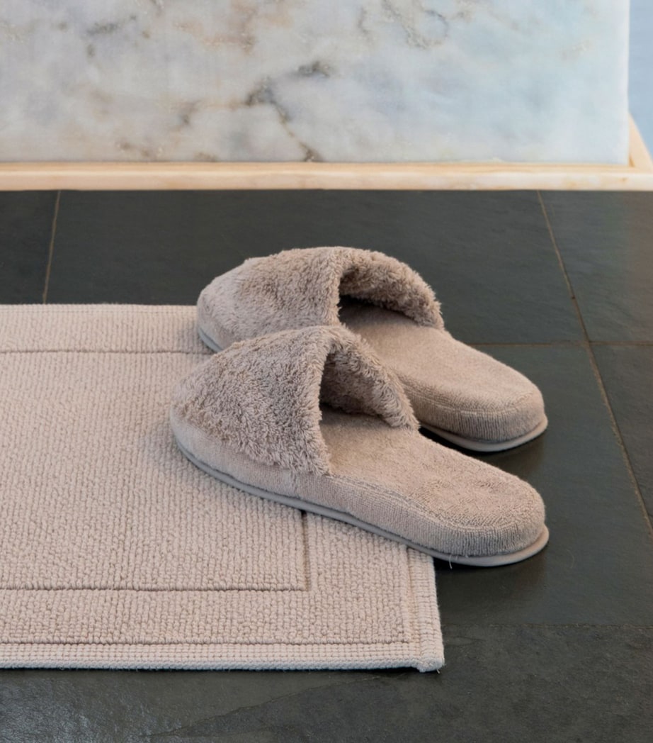 GRACCIOZA Egyptian Cotton Egoist Slippers Fog Image 2