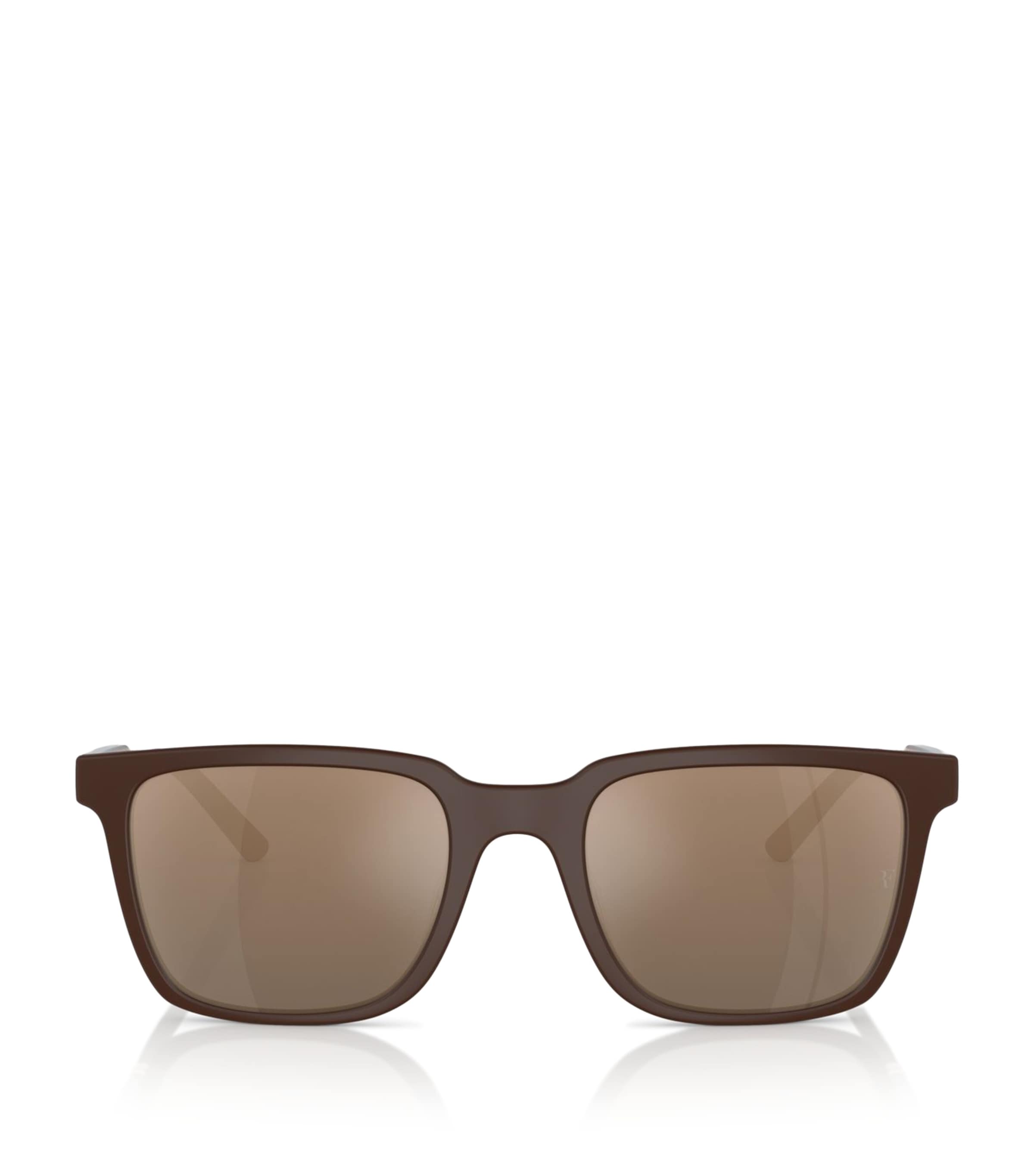 Oliver Peoples Man Sunglass Ov5553su Mr. Federer In Brown