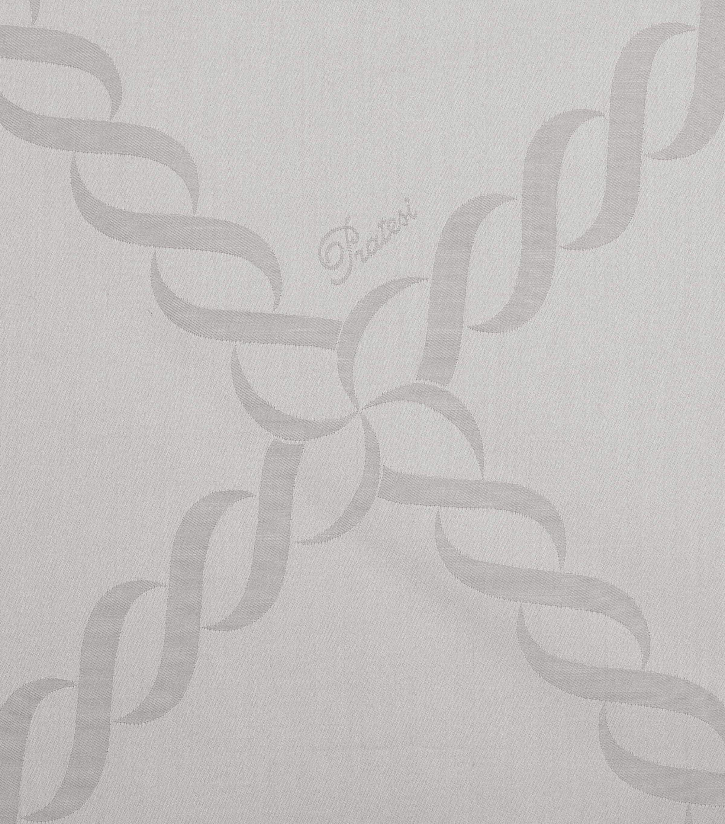 Treccia King Flat Sheet (275cm x 275cm) STERLING Image 2