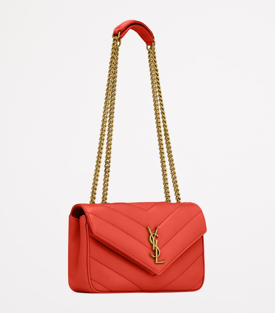 Small Leather Loulou Shoulder Bag 7427 Image 8