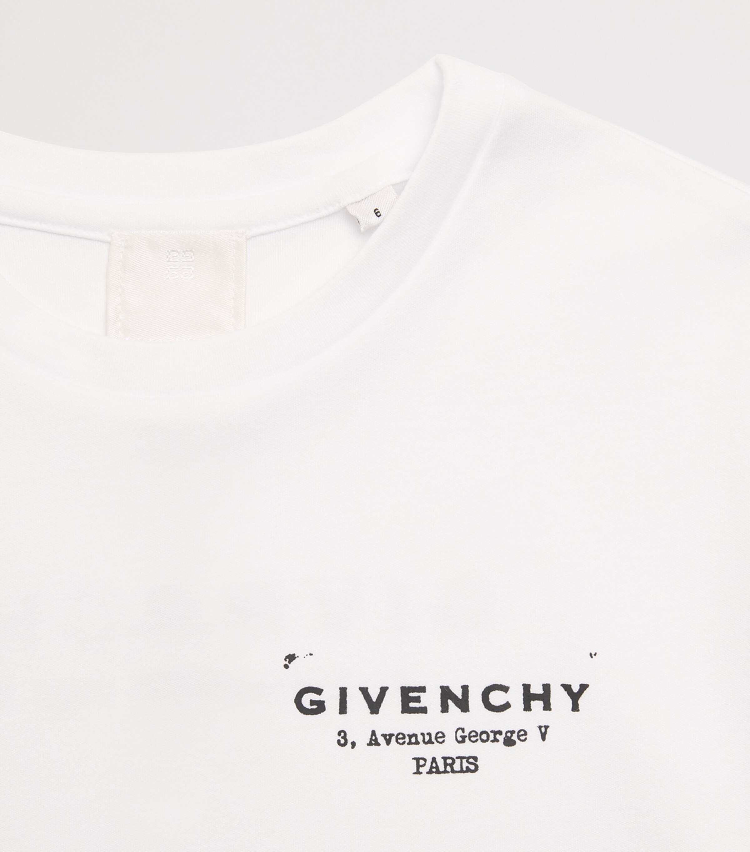 Cotton Cropped Logo T-Shirt (4-12+ Years) H31224/10PWHITE Image 3