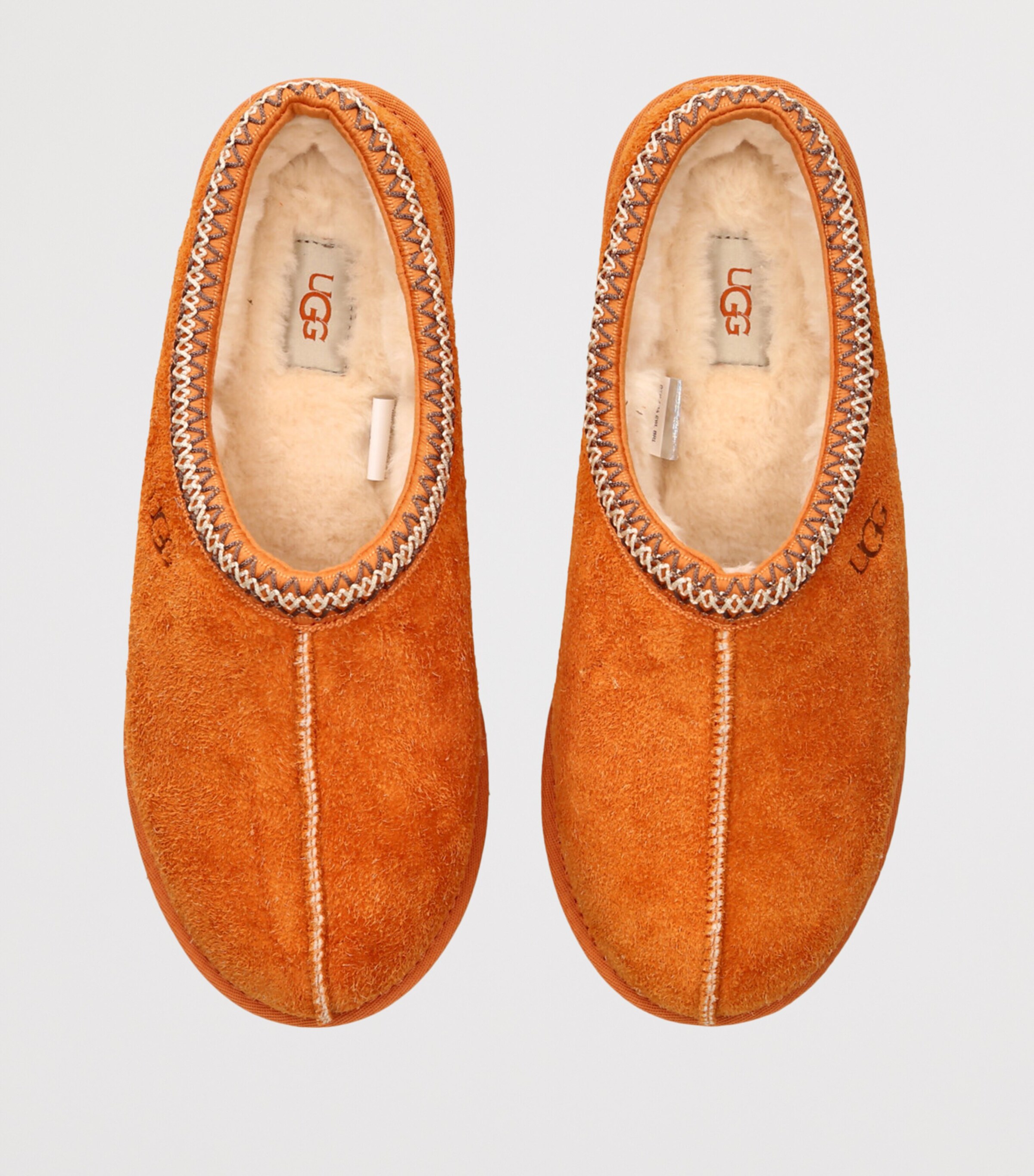 UGG Shaggy Suede Tasman Slippers Orange Image 4