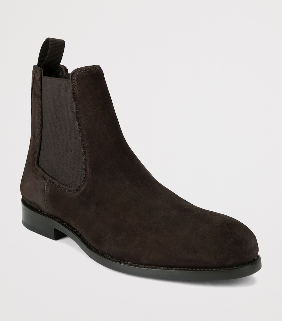 Suede Sloan Chelsea Boots BROWN Image 4