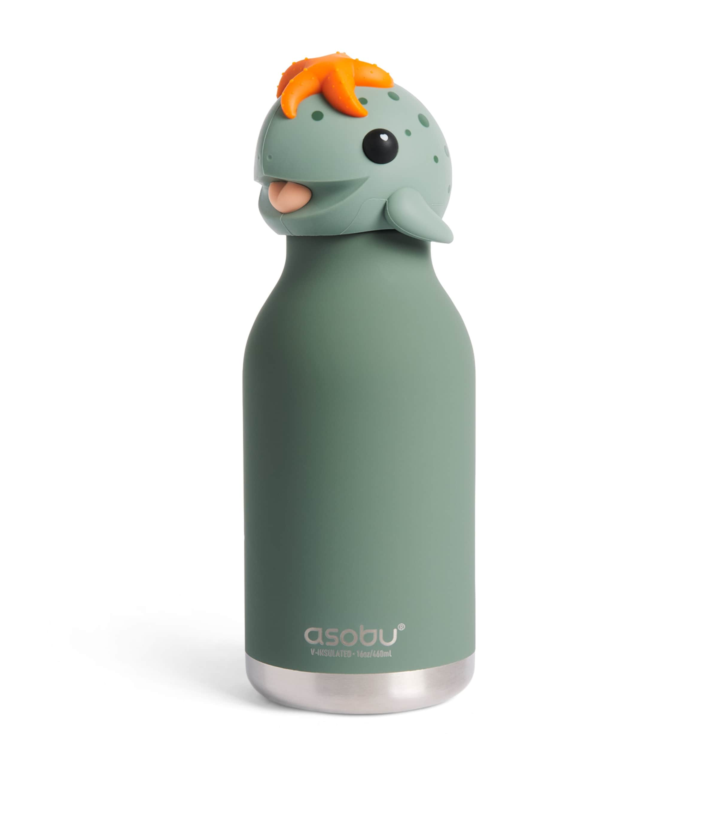 ASOBU Bestie Turtle Water Bottle (460ml) Turtle Image 1