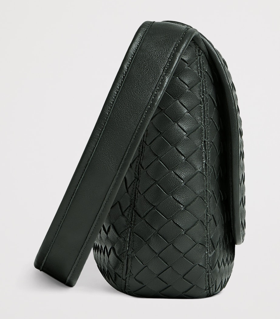 Leather Intrecciato Veneto Messenger Bag 3009 Image 6