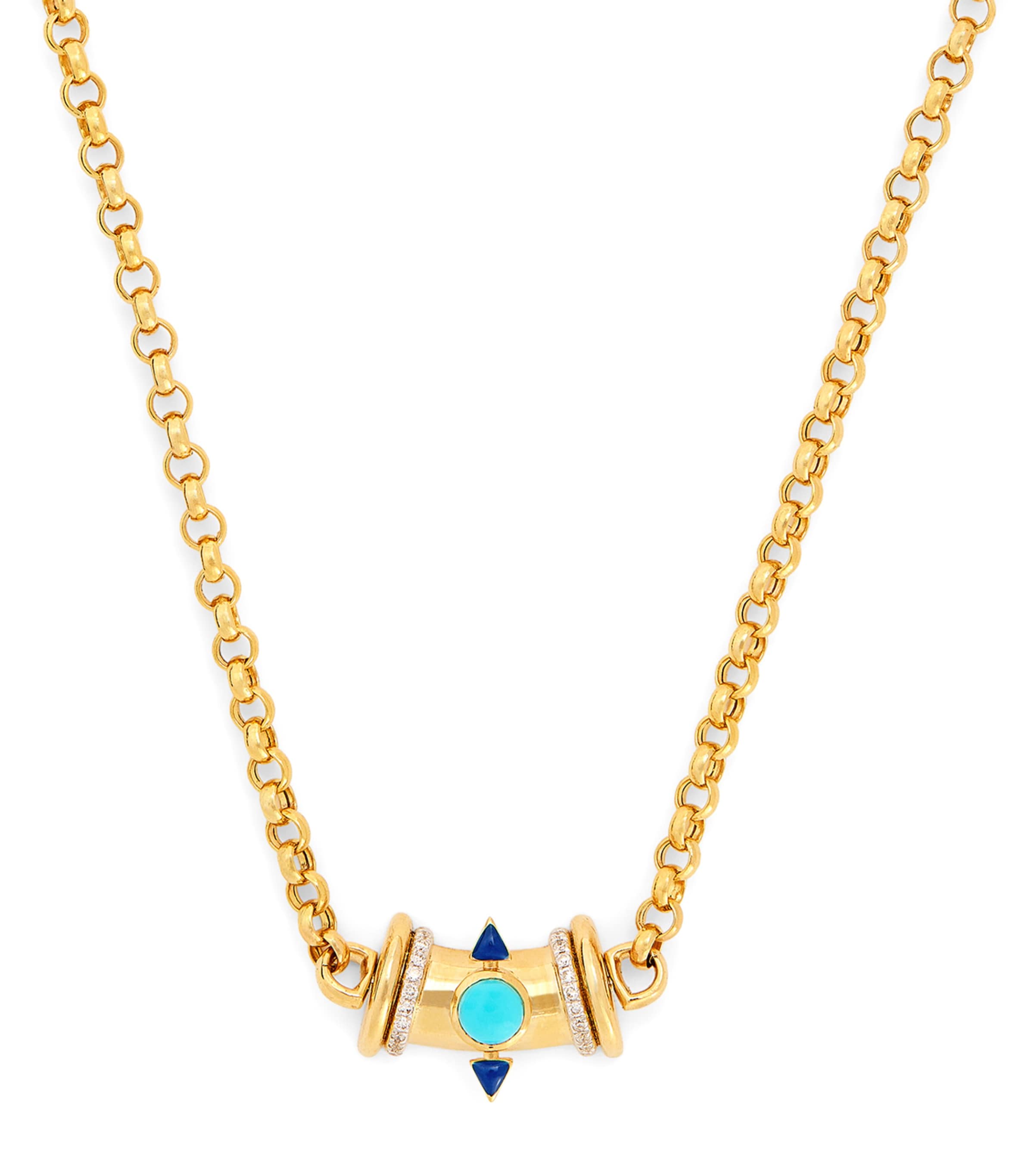L'ATELIER NAWBAR Yellow Gold, Diamond and Gemstone Lot N*91 Necklace Yellow Gold Image 1