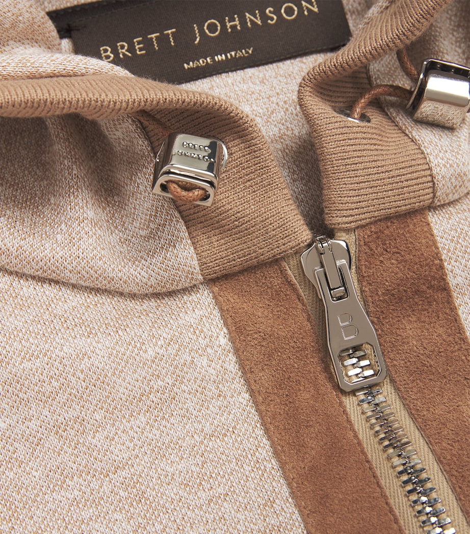 Brett Johnson Mens Linen-Silk-Cotton Hoodie Dondi Art Image 6