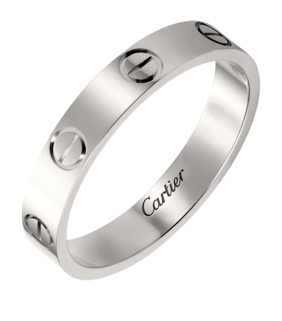 Platinum LOVE Wedding Band MULTI Image 10