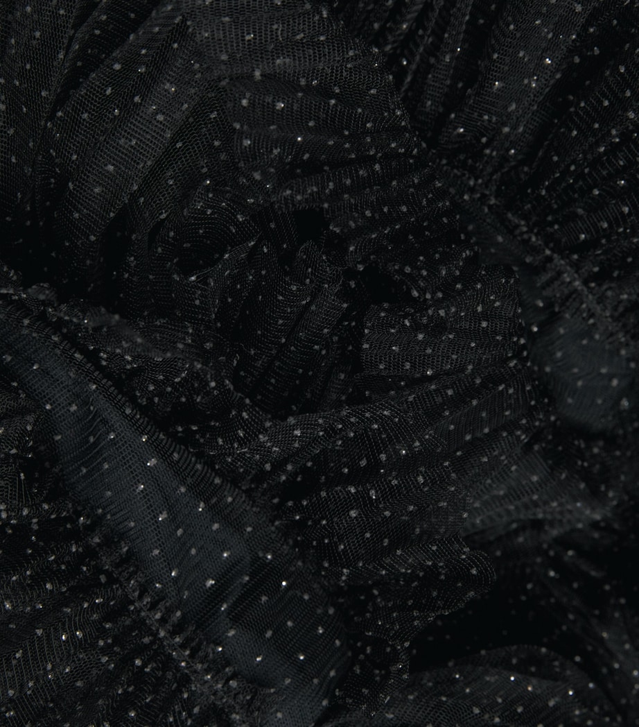 Maria Lucia Hohan Womens Tulle Coleen Gown Black Image 6