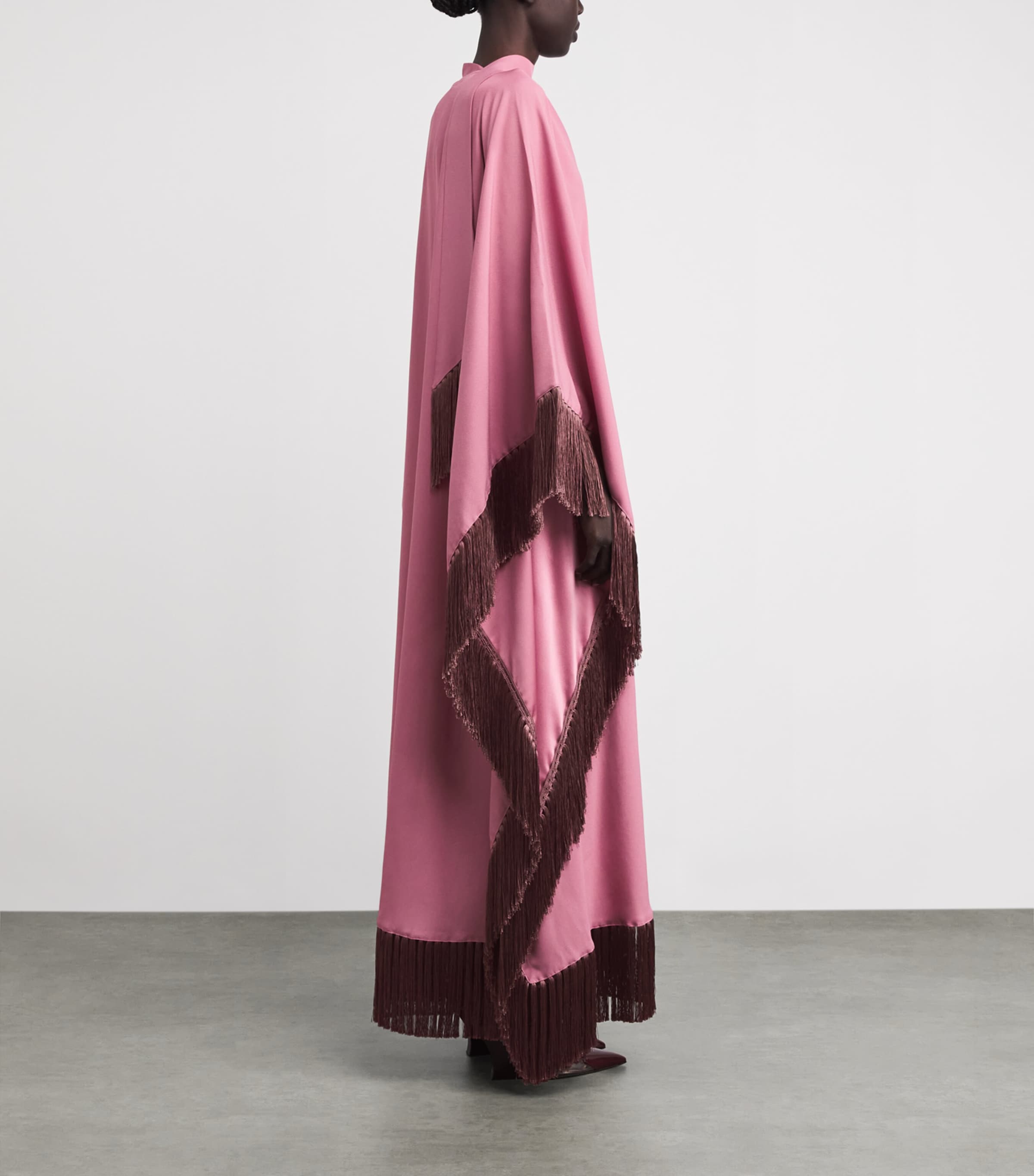 Hammamet Kaftan Maxi Dress ANTIQUE PINK Image 3