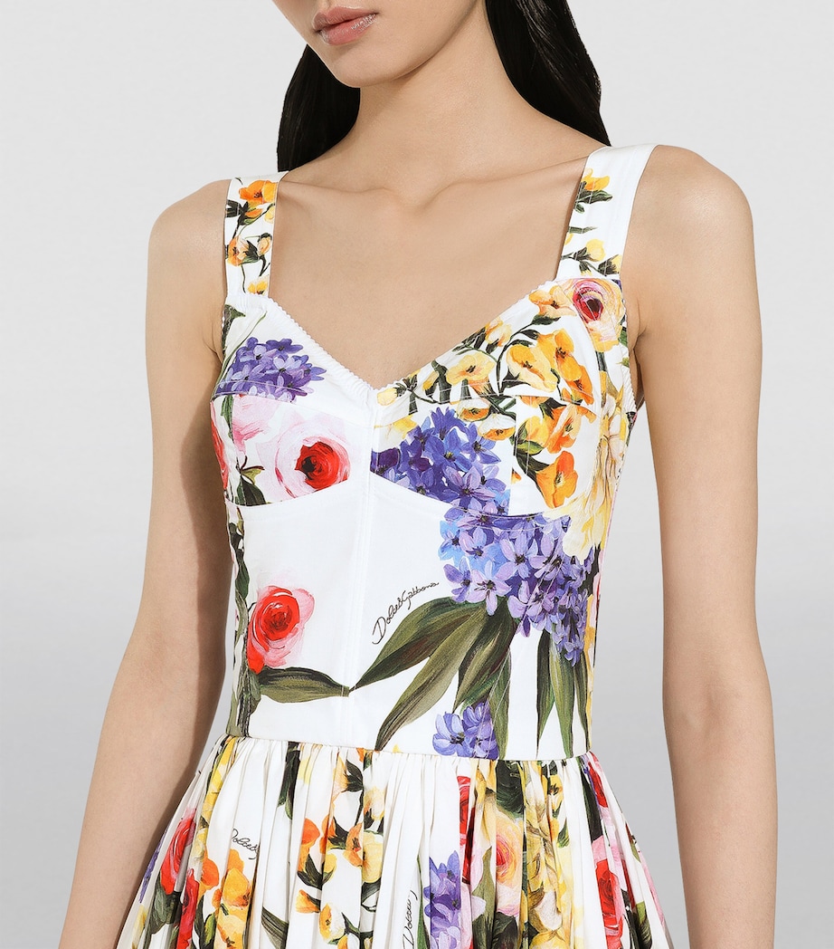 Floral Mini Dress HA4YB-GIARDINO FDO B Image 3