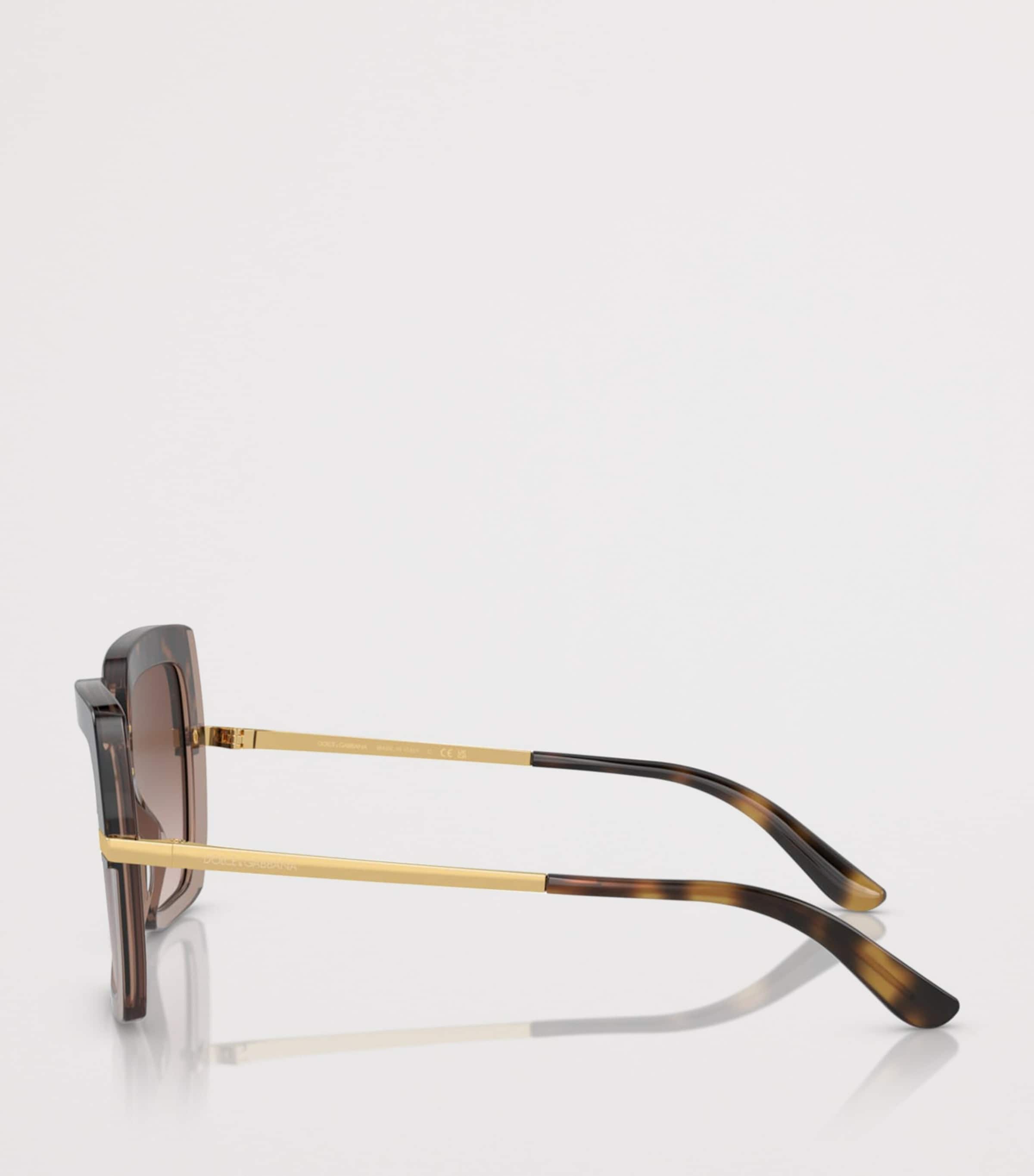 Dolce&Gabbana Tortoiseshell Square Sunglasses Image 3