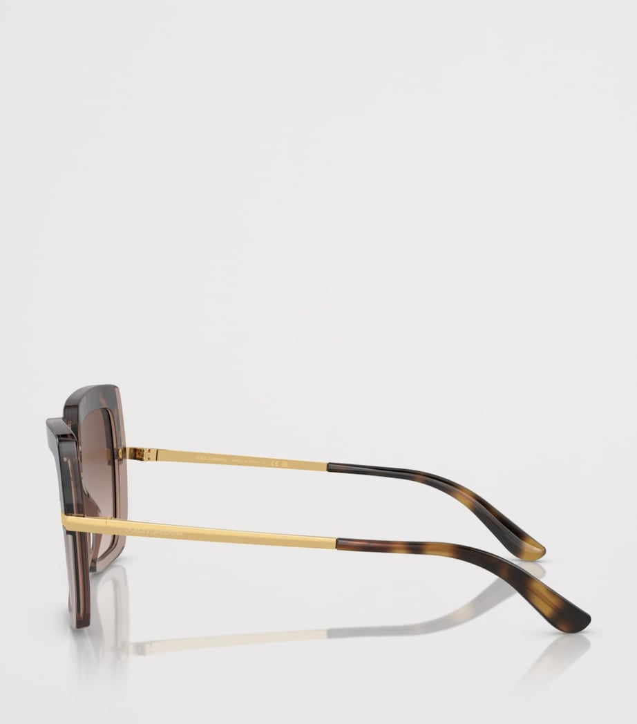 Dolce&Gabbana Tortoiseshell Square Sunglasses Image 3