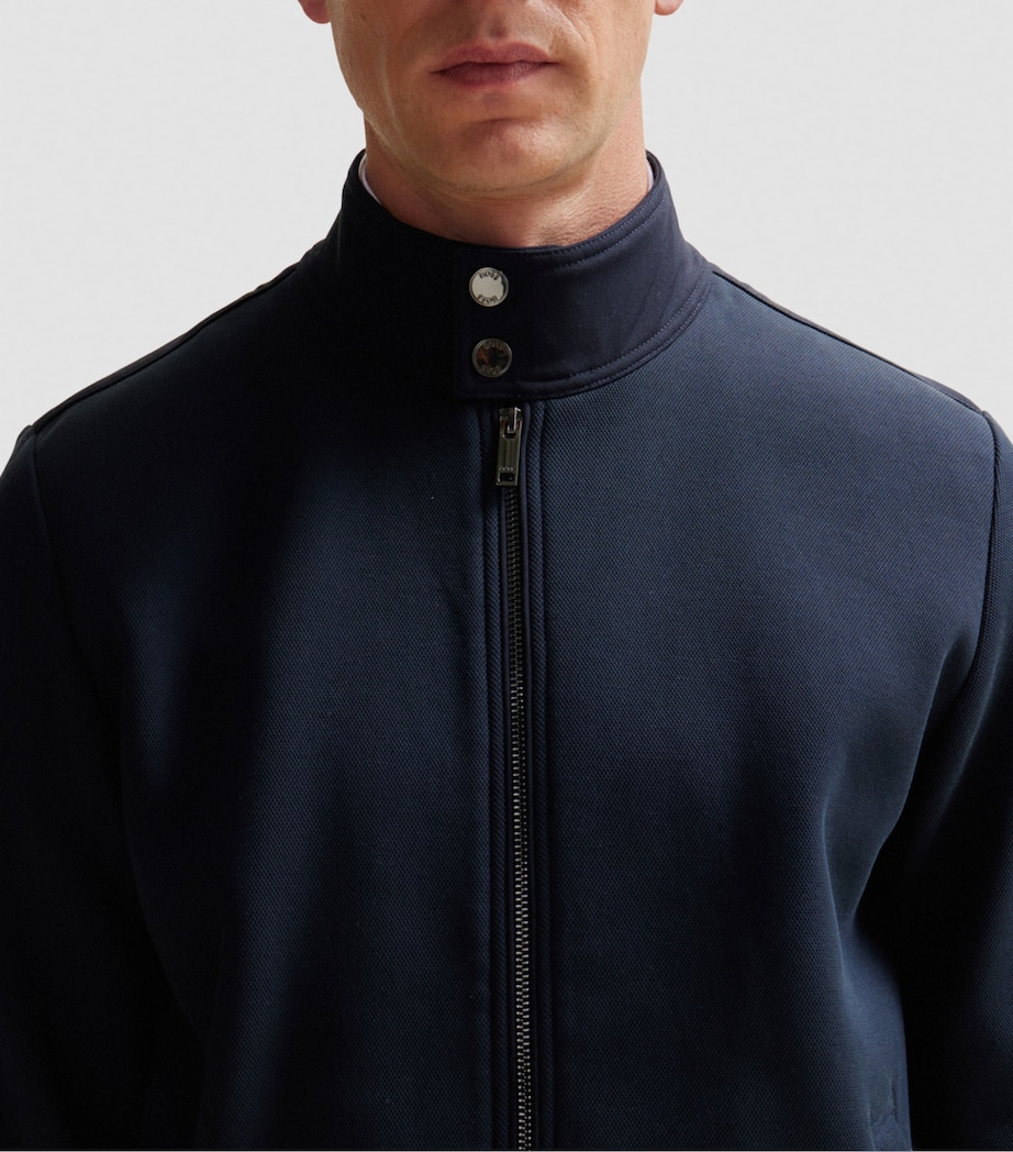 BOSS Mens Zip-Up Bomber Jacket Image 5