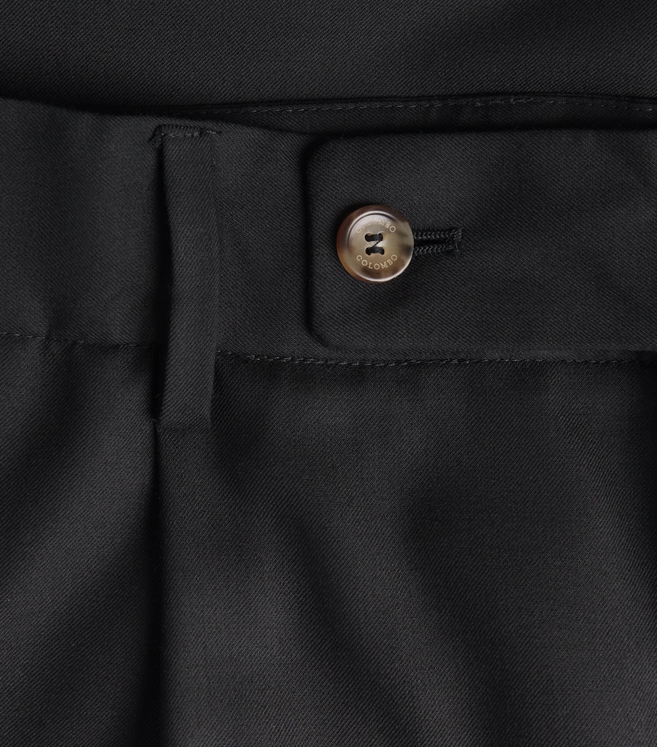 Cashmere Trousers 0091 NERO Image 5