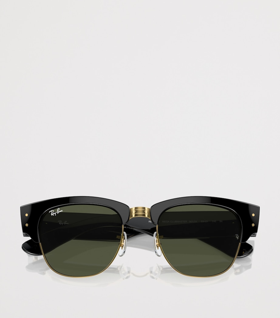 Ray-Ban Mega Clubmaster Square Sunglasses Black Image 5